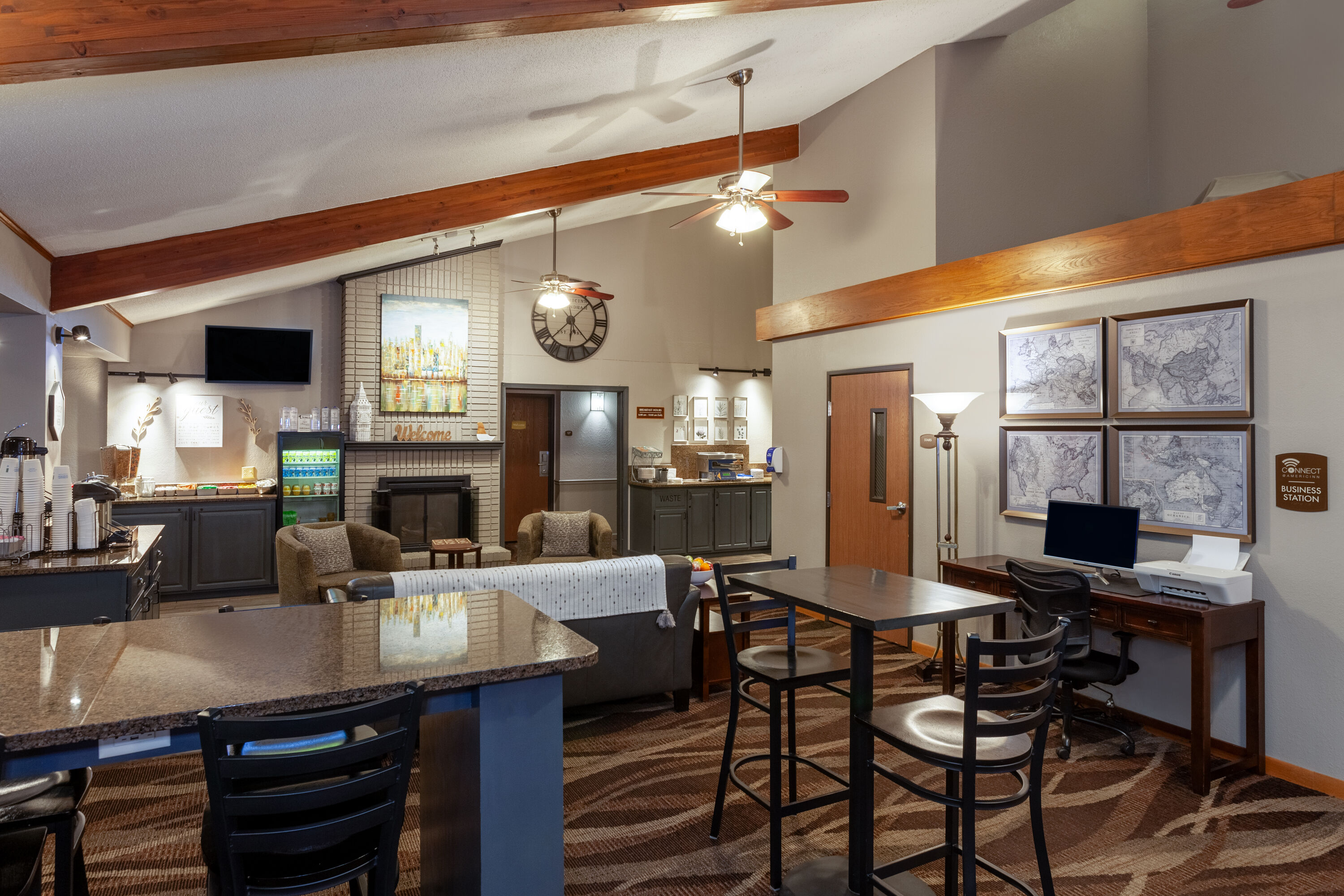 Free breakfast at AmericInn by Wyndham New Richmond in New Richmond, Wisconsin