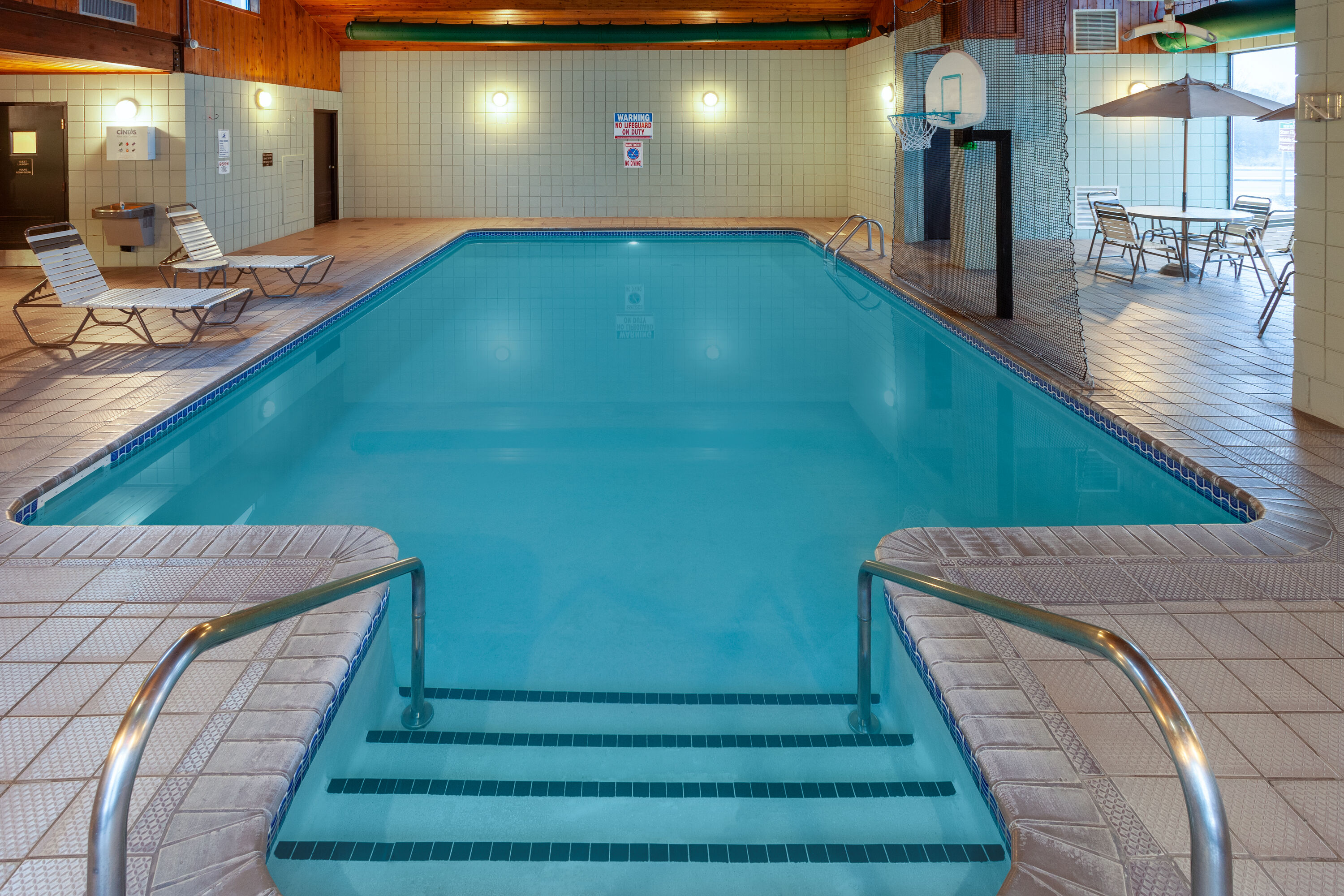 Indoor pool at the AmericInn by Wyndham New Richmond in New Richmond, Wisconsin