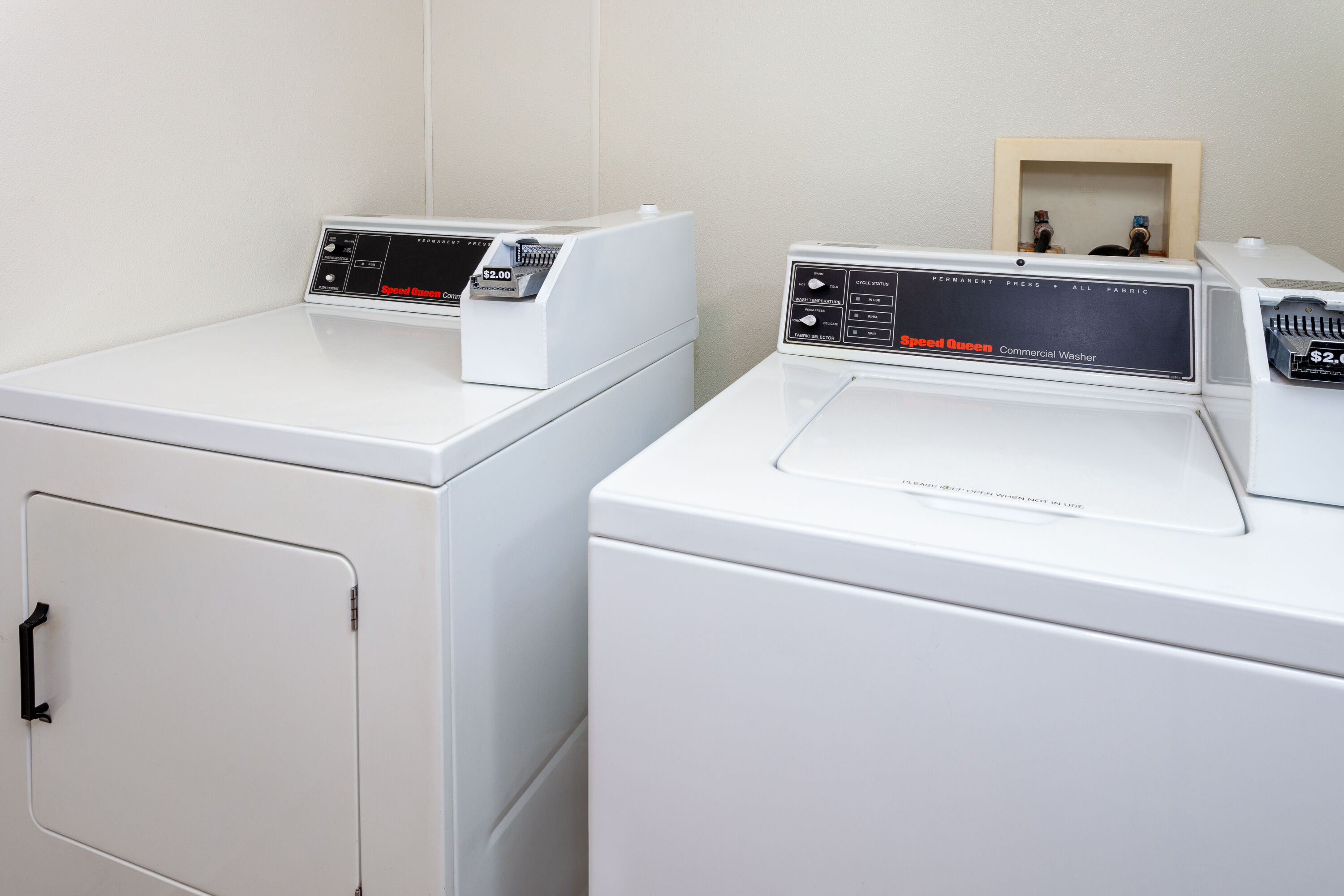 Laundry facilities at AmericInn by Wyndham New Richmond in New Richmond, Wisconsin