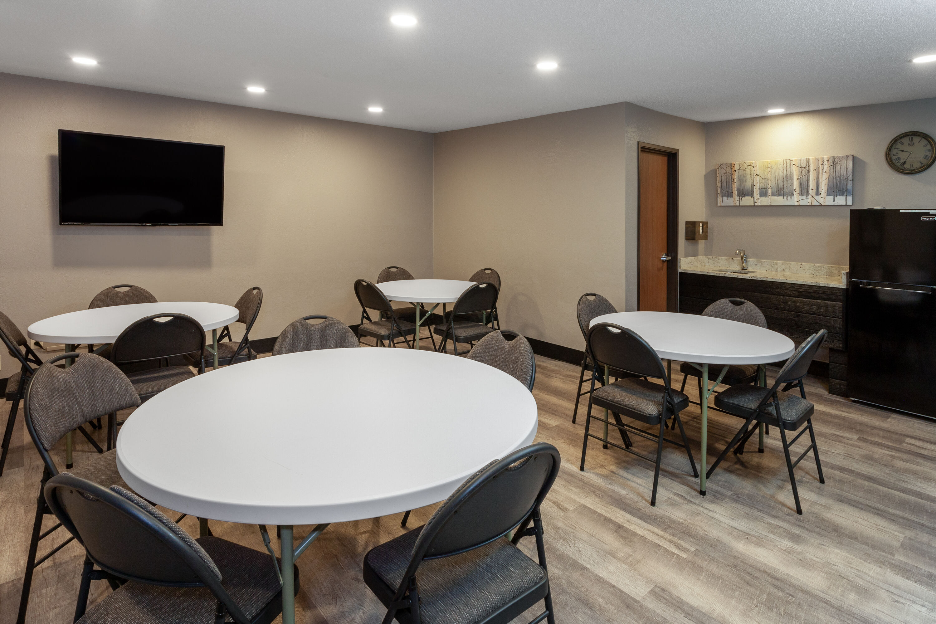 Meeting room at AmericInn by Wyndham New Richmond in New Richmond, Wisconsin
