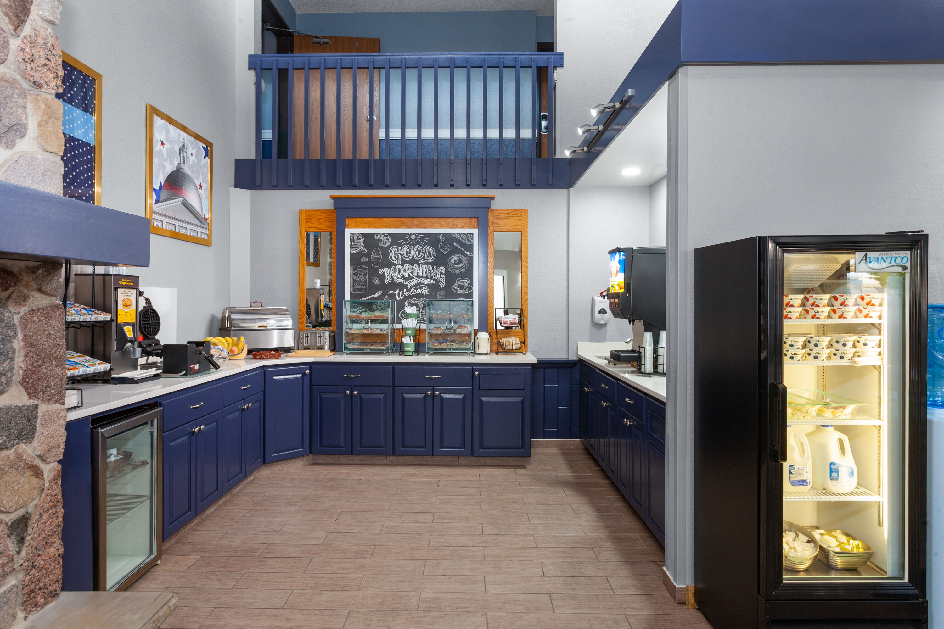 Free breakfast at AmericInn by Wyndham Plymouth in Plymouth, Wisconsin