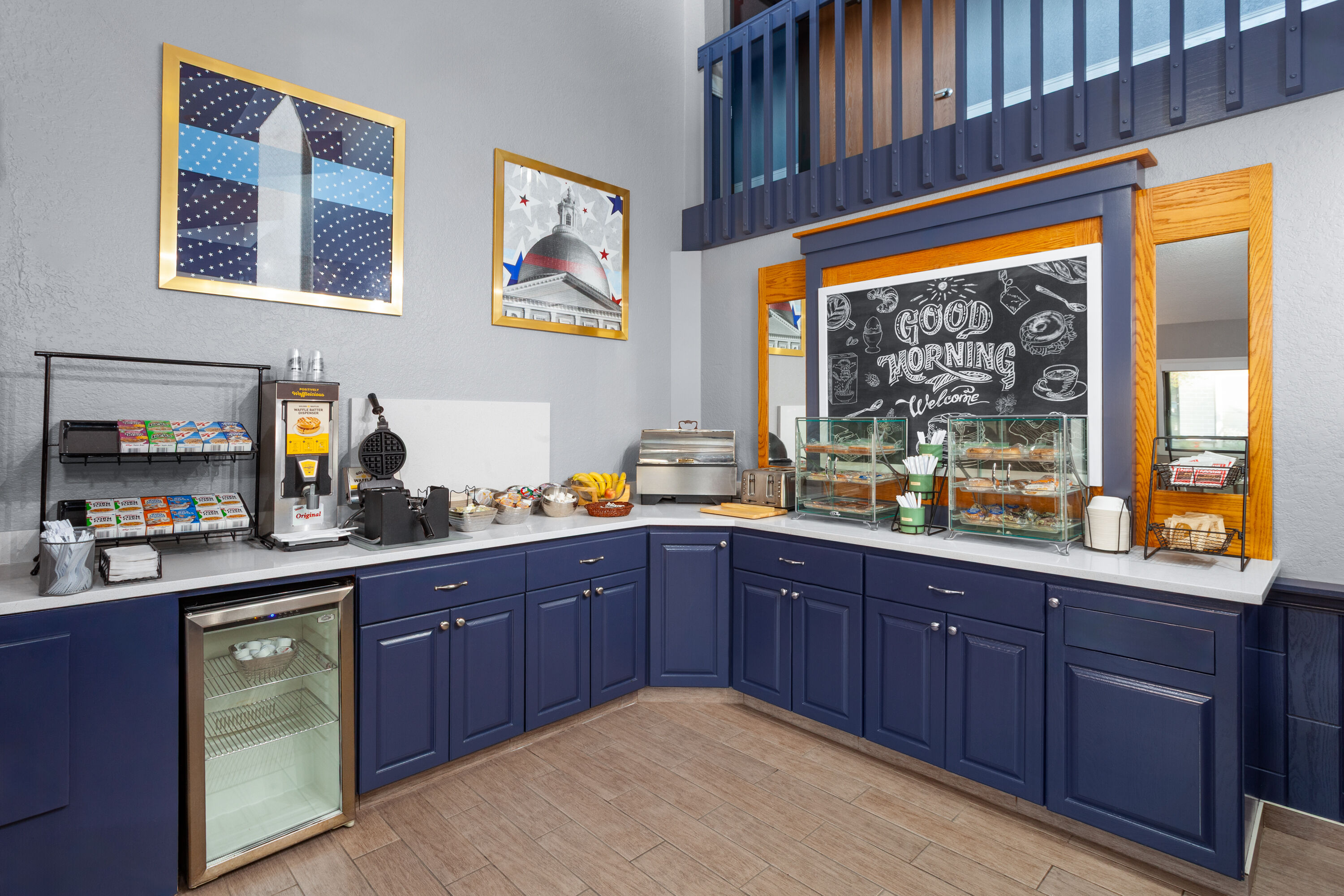 Free breakfast at AmericInn by Wyndham Plymouth in Plymouth, Wisconsin