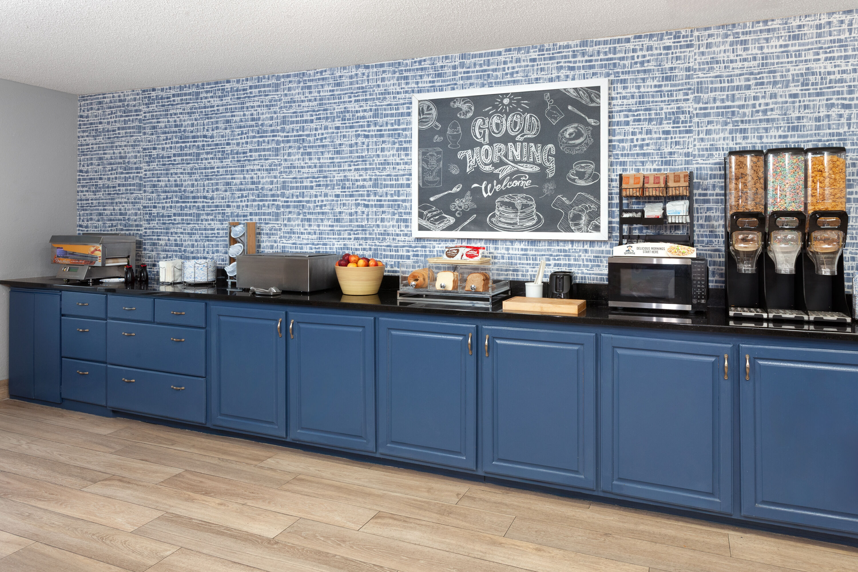 Free breakfast at AmericInn by Wyndham Reedsburg in Reedsburg, Wisconsin