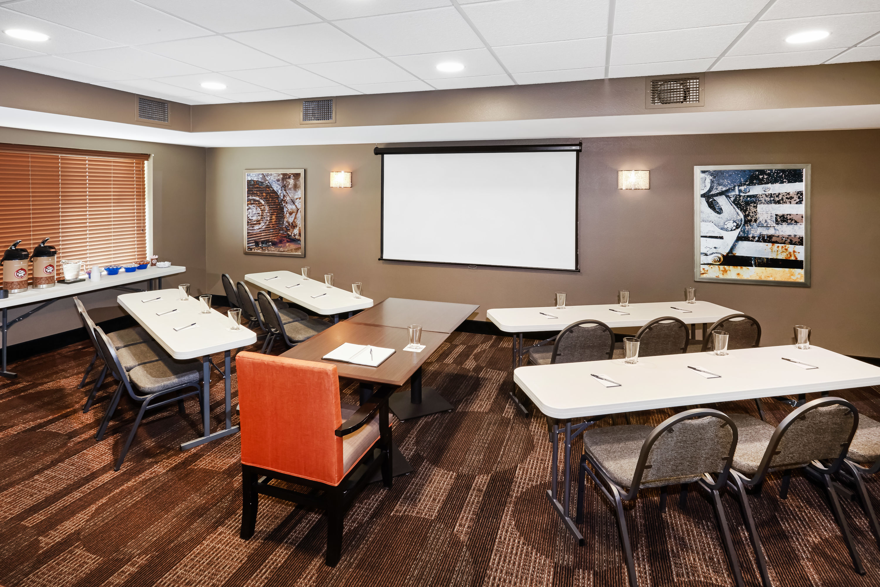 Meeting room at AmericInn by Wyndham Waupun in Waupun, Wisconsin