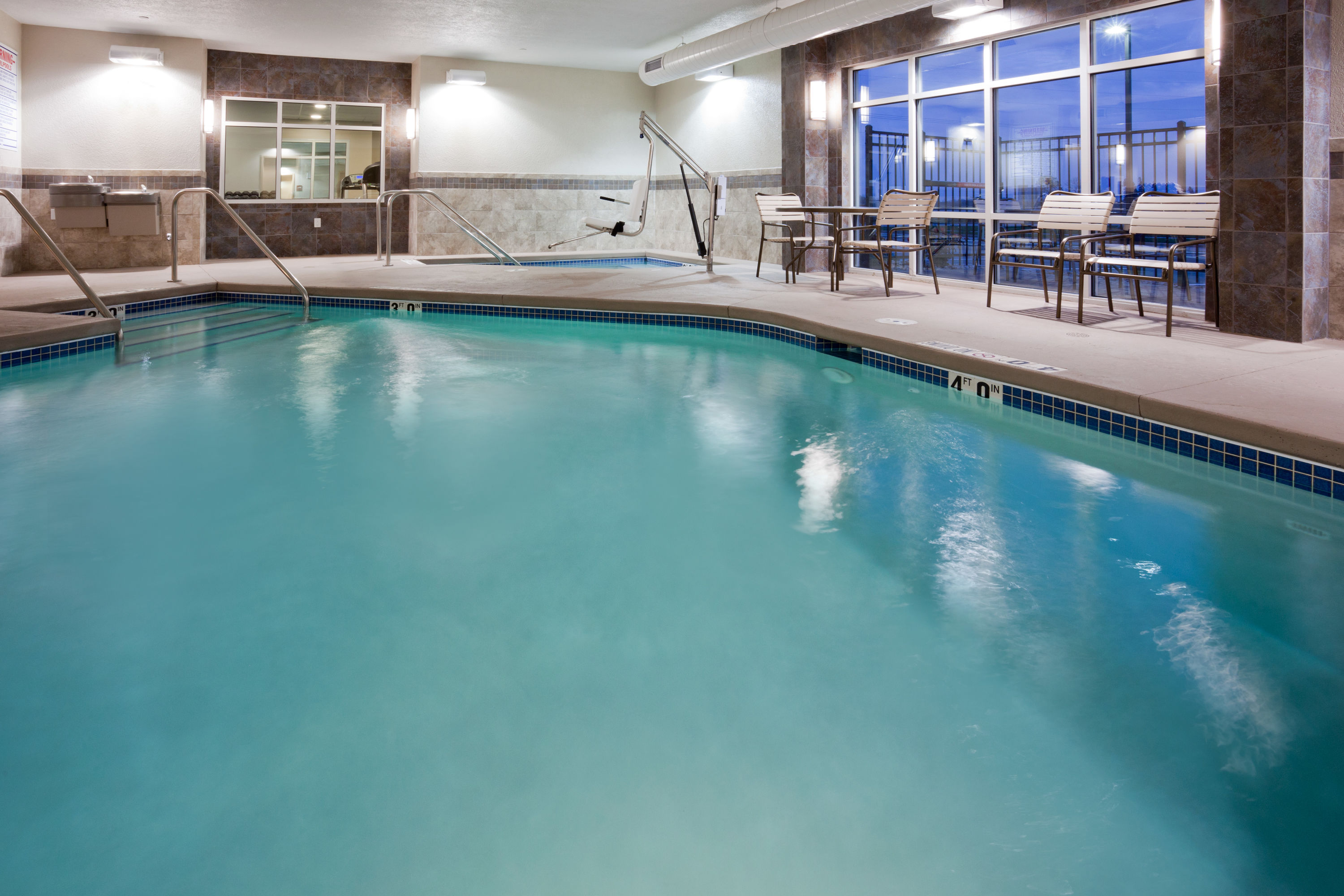 Pool at the AmericInn by Wyndham Waupun in Waupun, Wisconsin