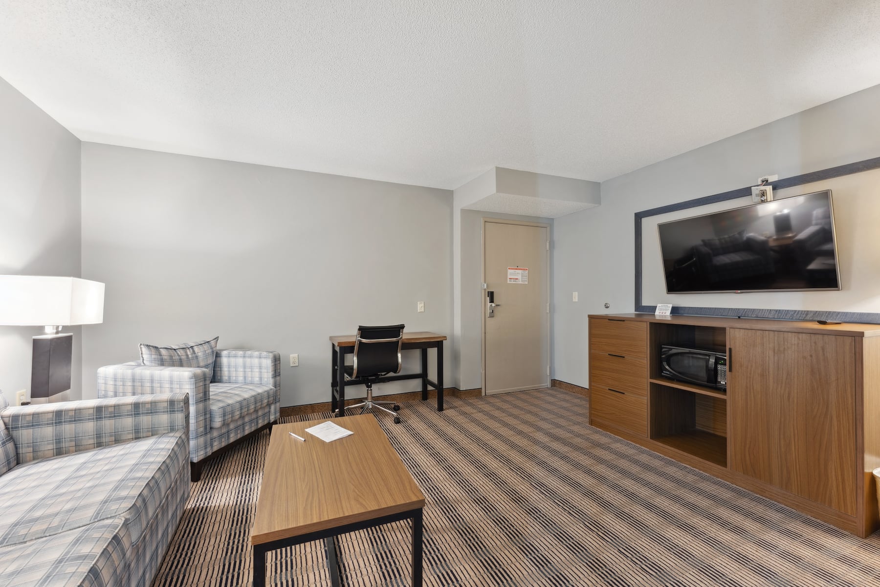 Guest room feature at the AmericInn by Wyndham Wisconsin Dells in Wisconsin Dells, Wisconsin