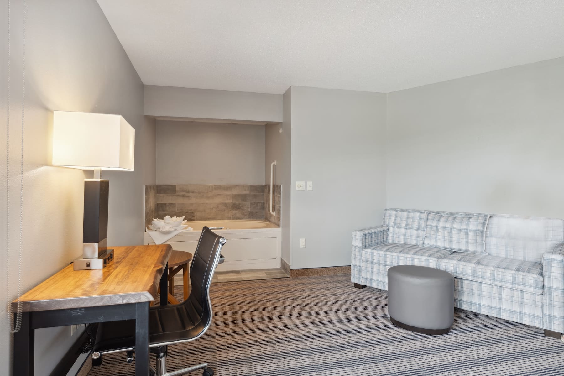 Guest room at the AmericInn by Wyndham Wisconsin Dells in Wisconsin Dells, Wisconsin