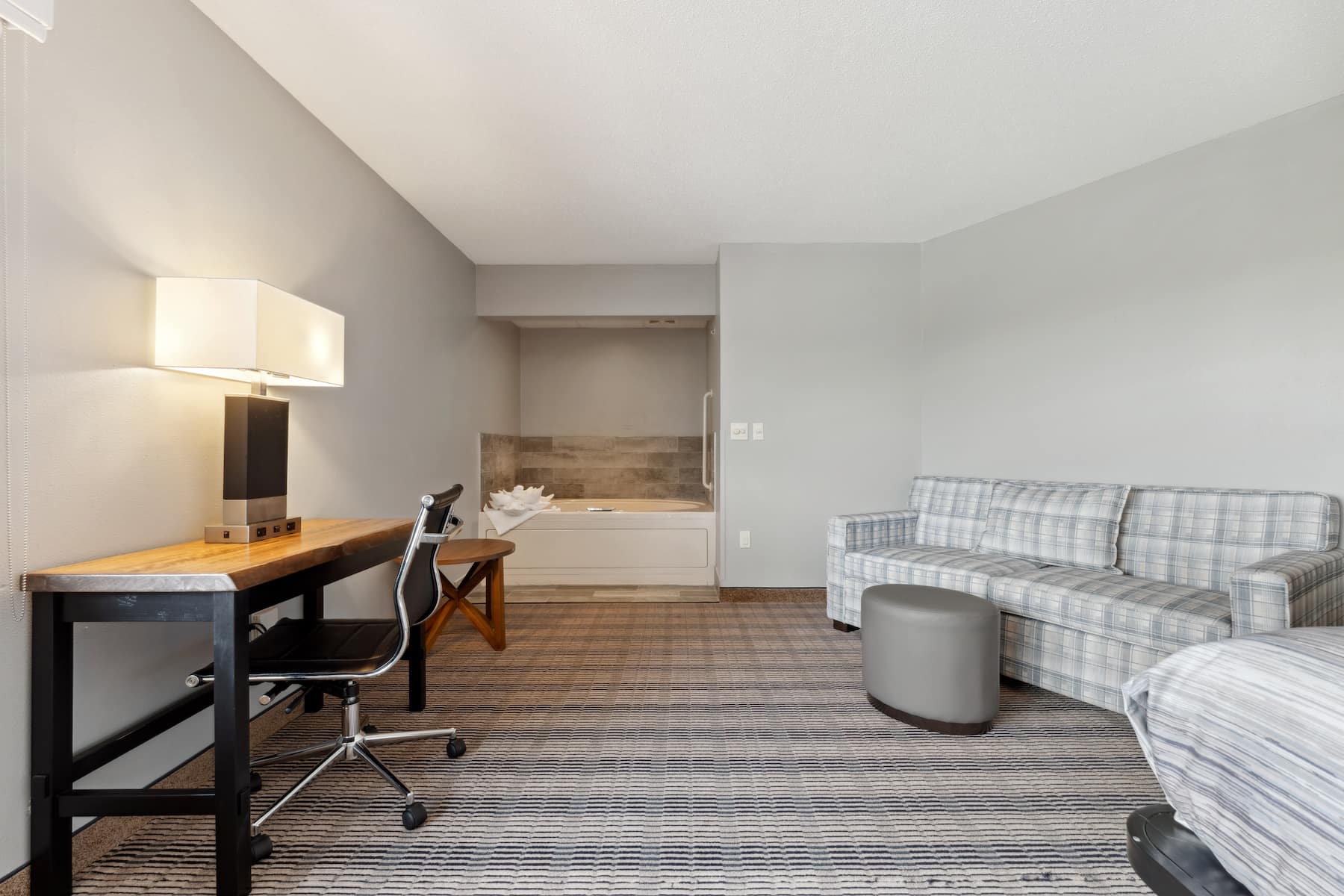 Guest room at the AmericInn by Wyndham Wisconsin Dells in Wisconsin Dells, Wisconsin