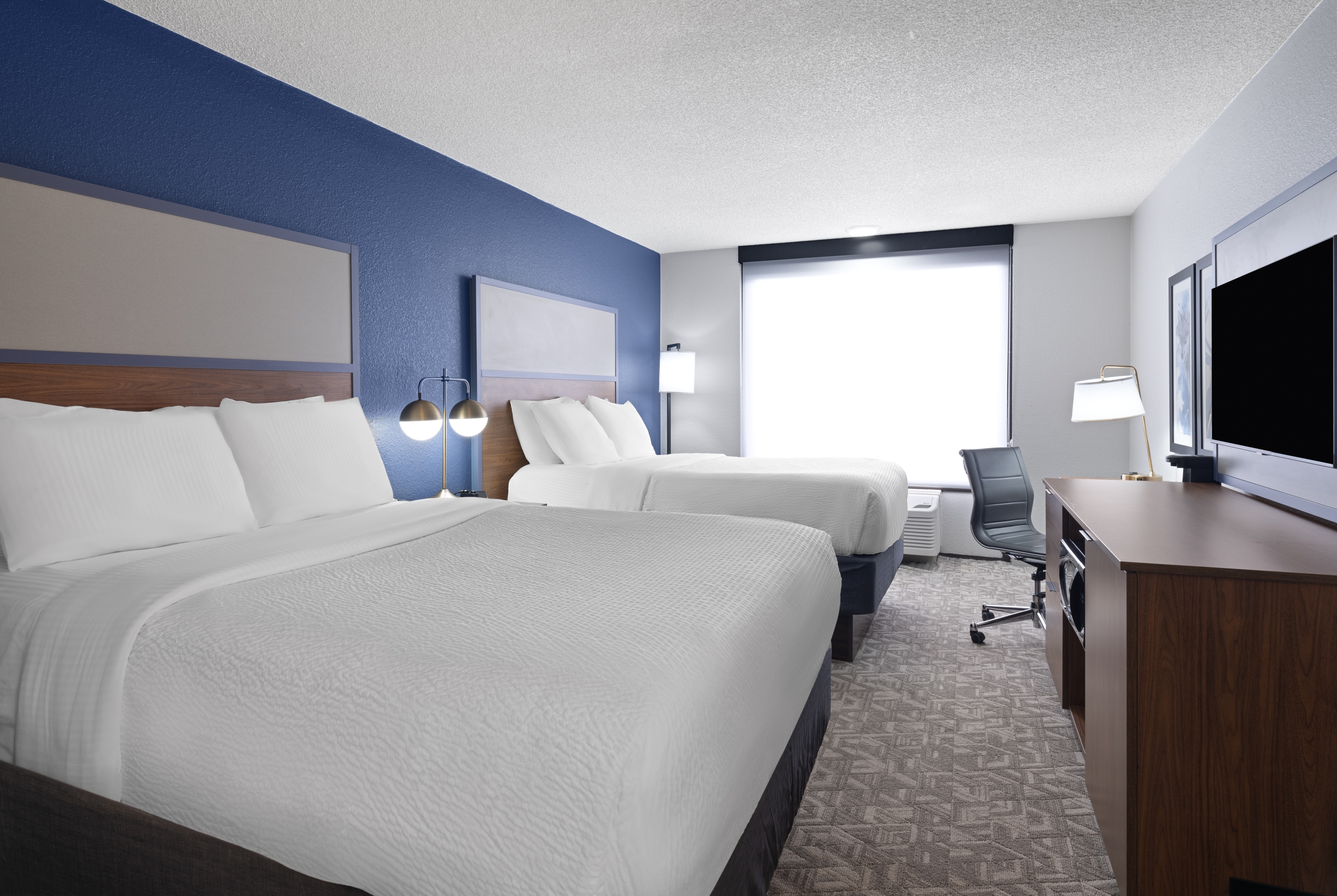 Guest room at the AmericInn by Wyndham Casper Event Center Area in Casper, Wyoming