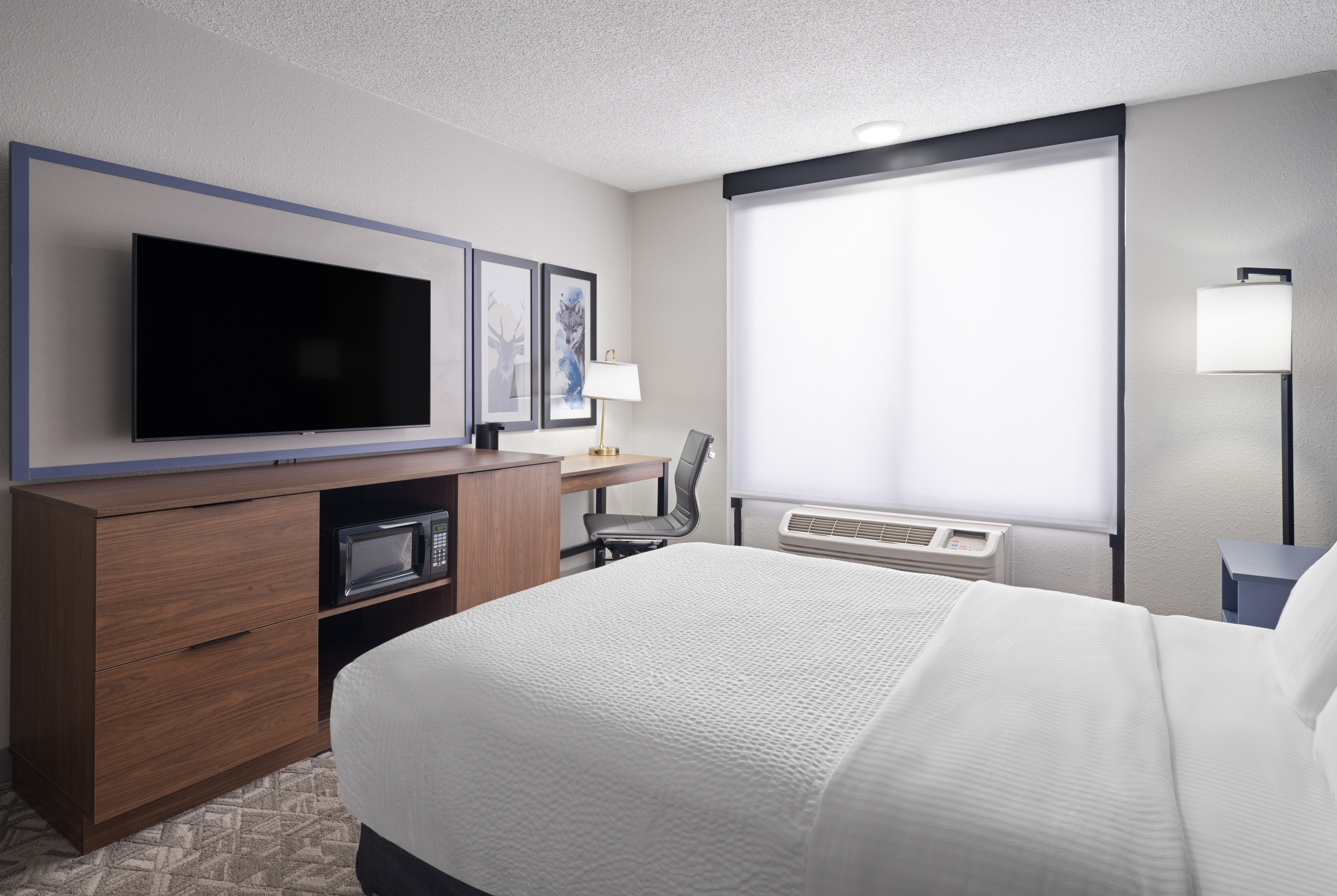 Guest room at the AmericInn by Wyndham Casper Event Center Area in Casper, Wyoming