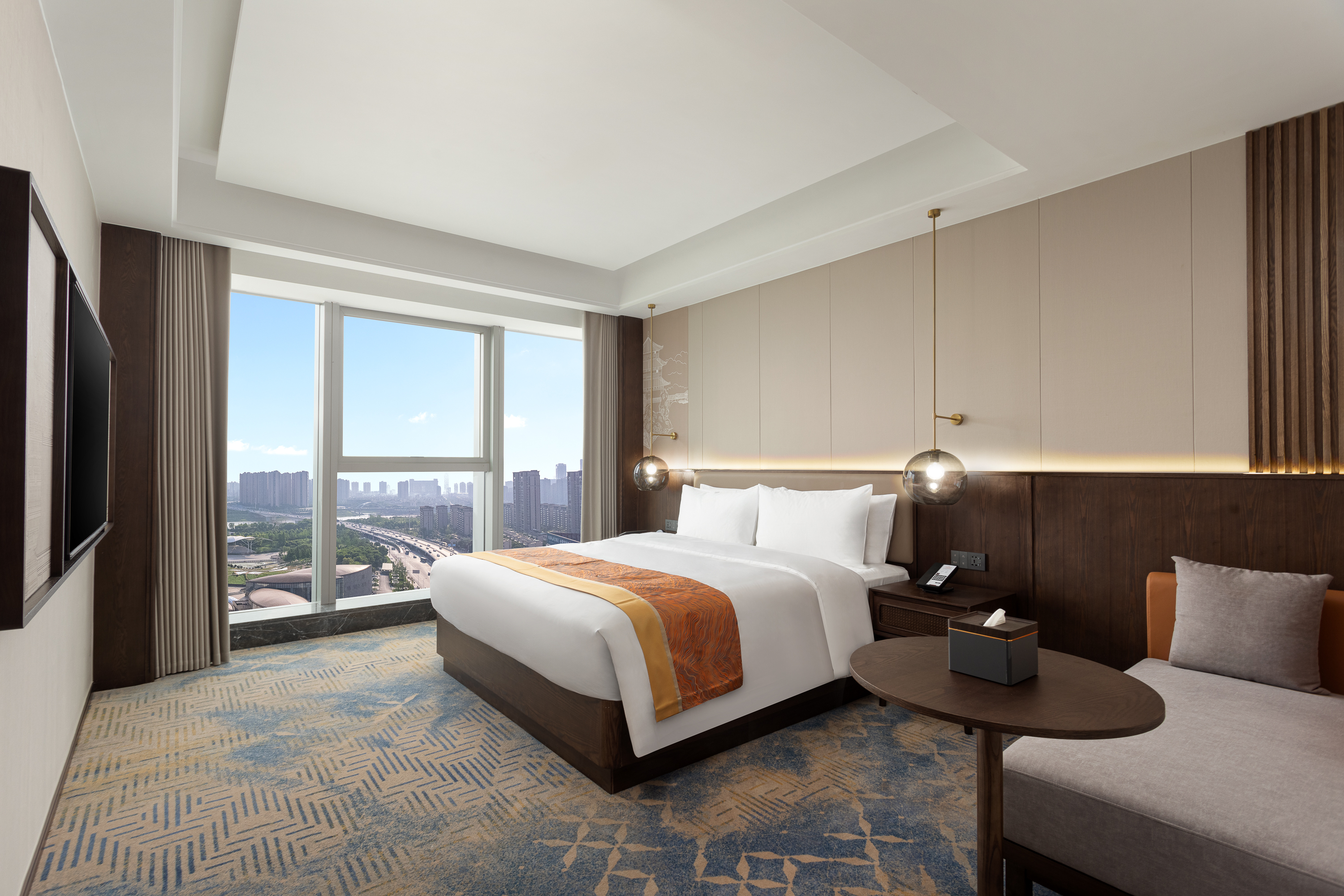 Guest room at the Hawthorn by Wyndham Changsha Furong in Changsha, Other than US/Canada