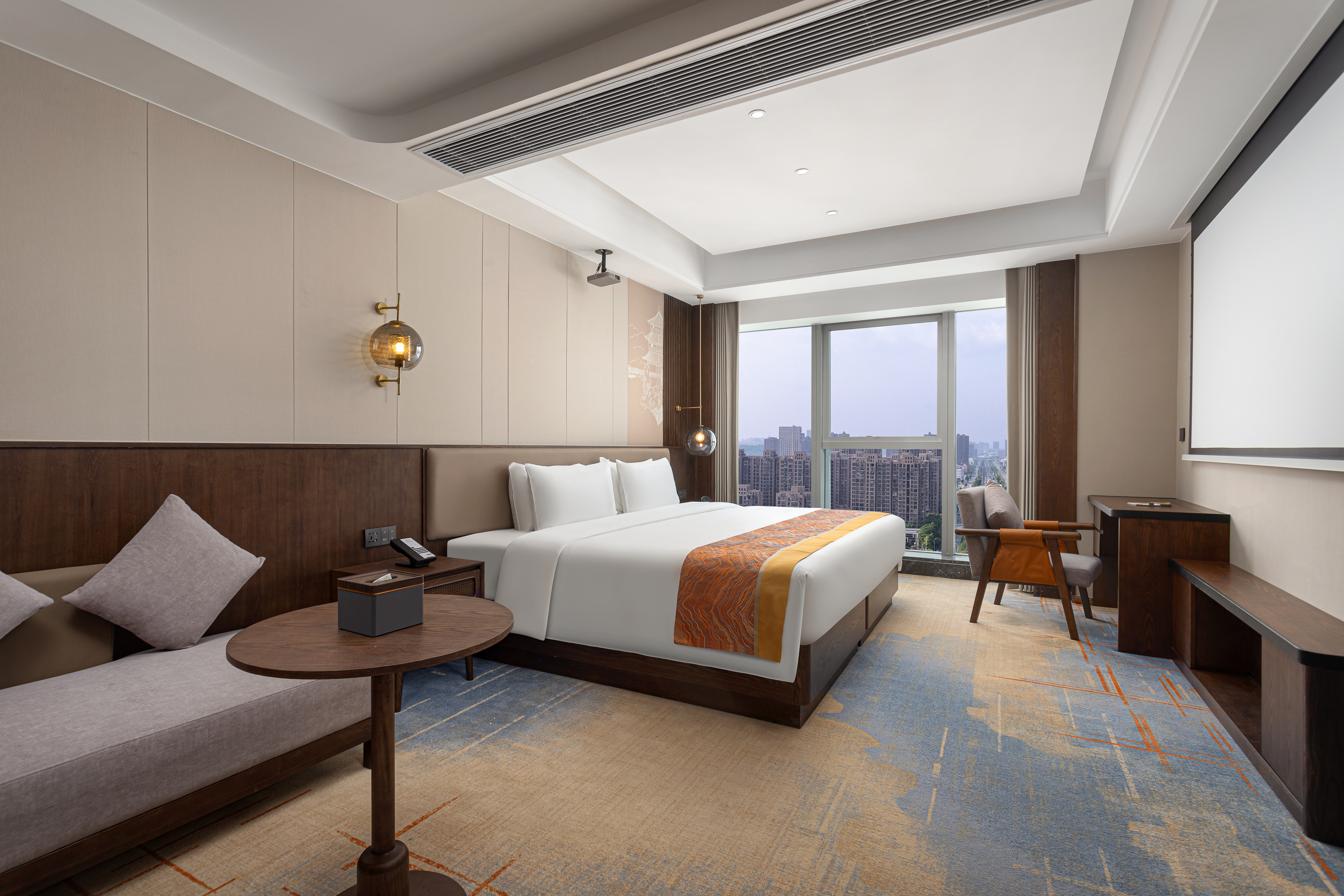 Guest room at the Hawthorn by Wyndham Changsha Furong in Changsha, Other than US/Canada