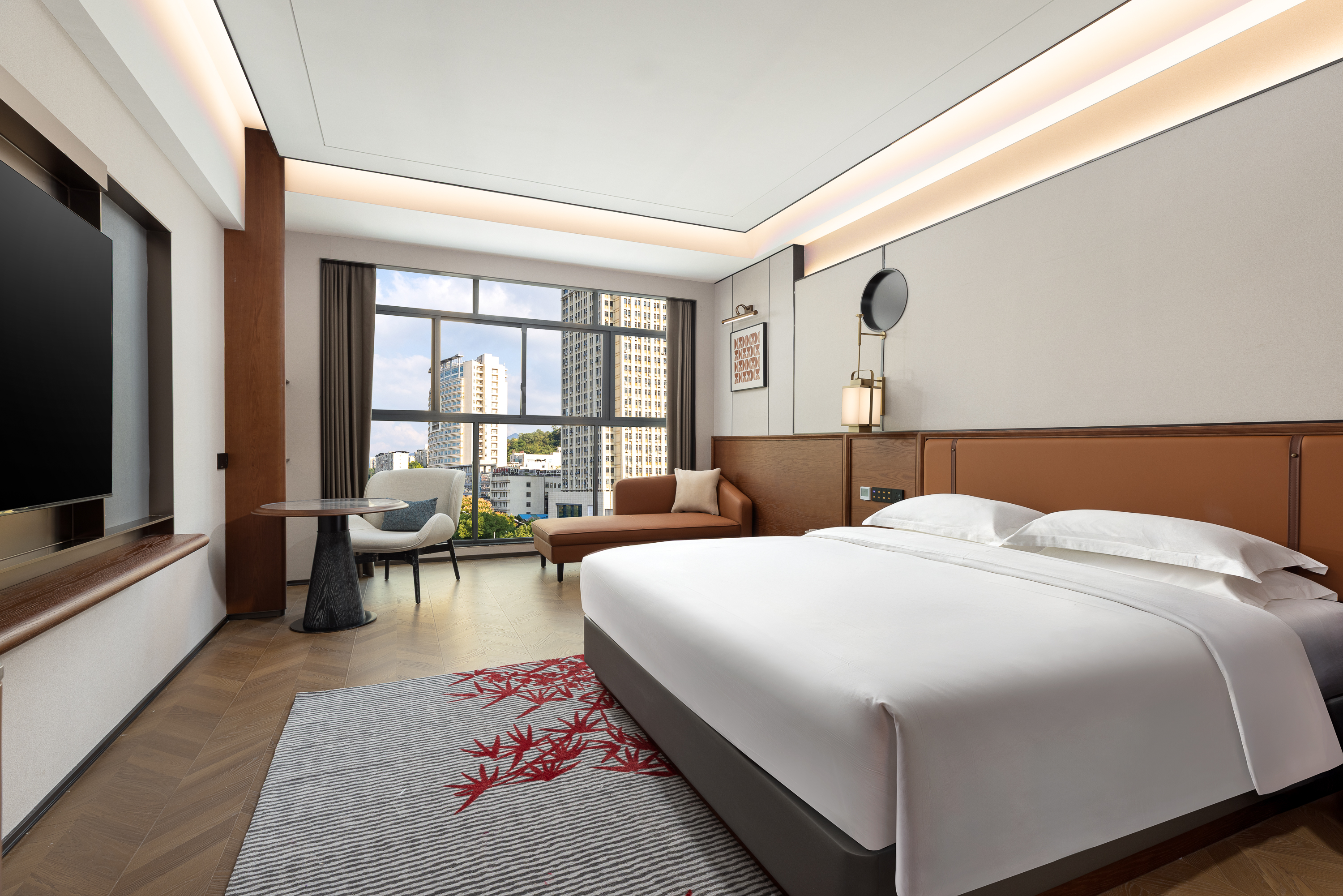 Guest room at the Hawthorn by Wyndham Chenzhou Beihu in Chenzhou, Other than US/Canada