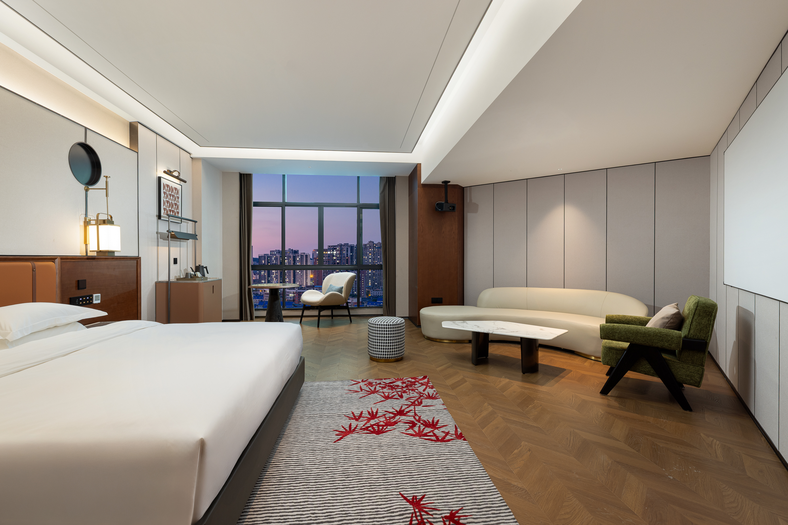 Guest room at the Hawthorn by Wyndham Chenzhou Beihu in Chenzhou, Other than US/Canada