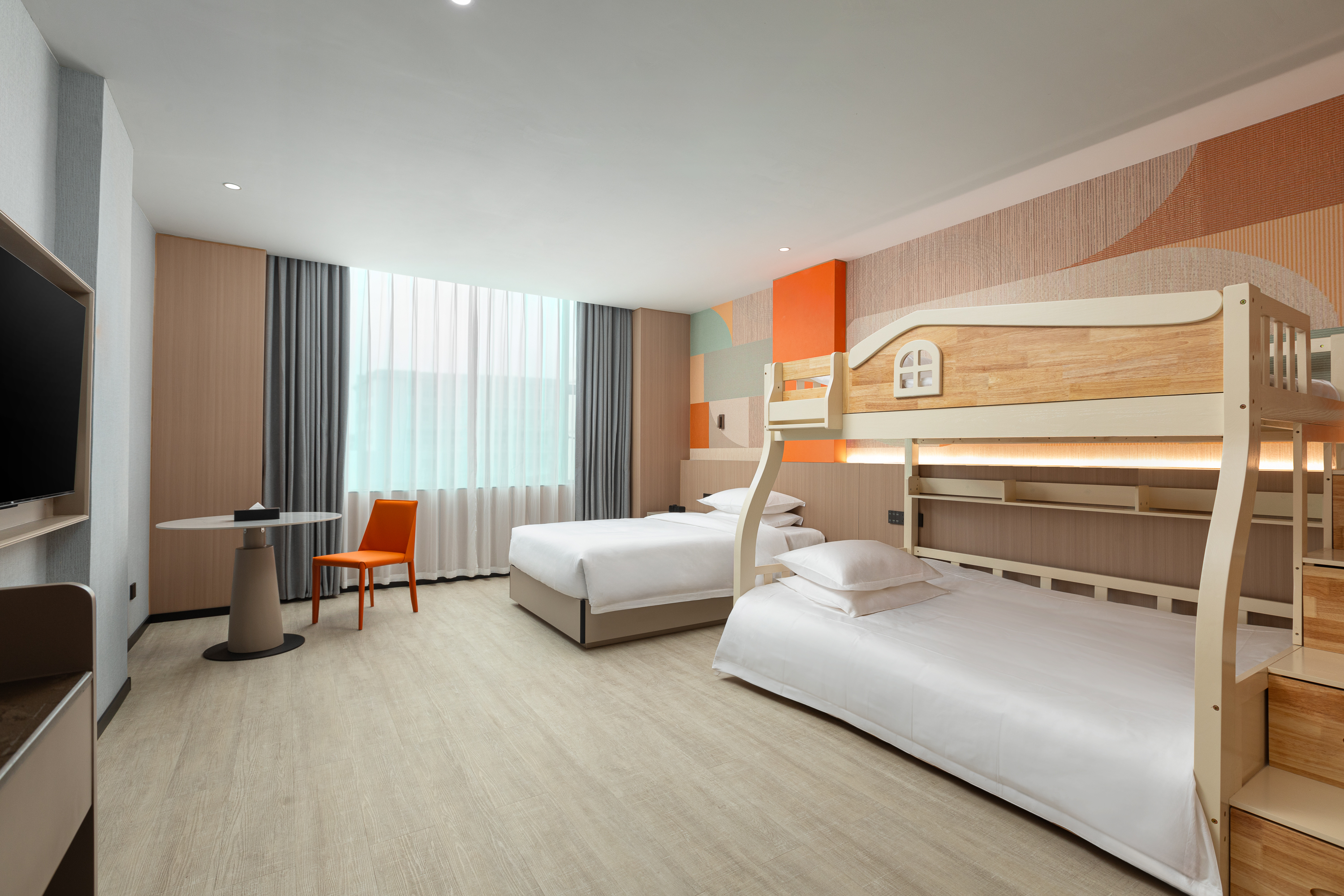 Guest room at the Hawthorn by Wyndham Guangzhou Baiyun Airport in Guangzhou, Other than US/Canada