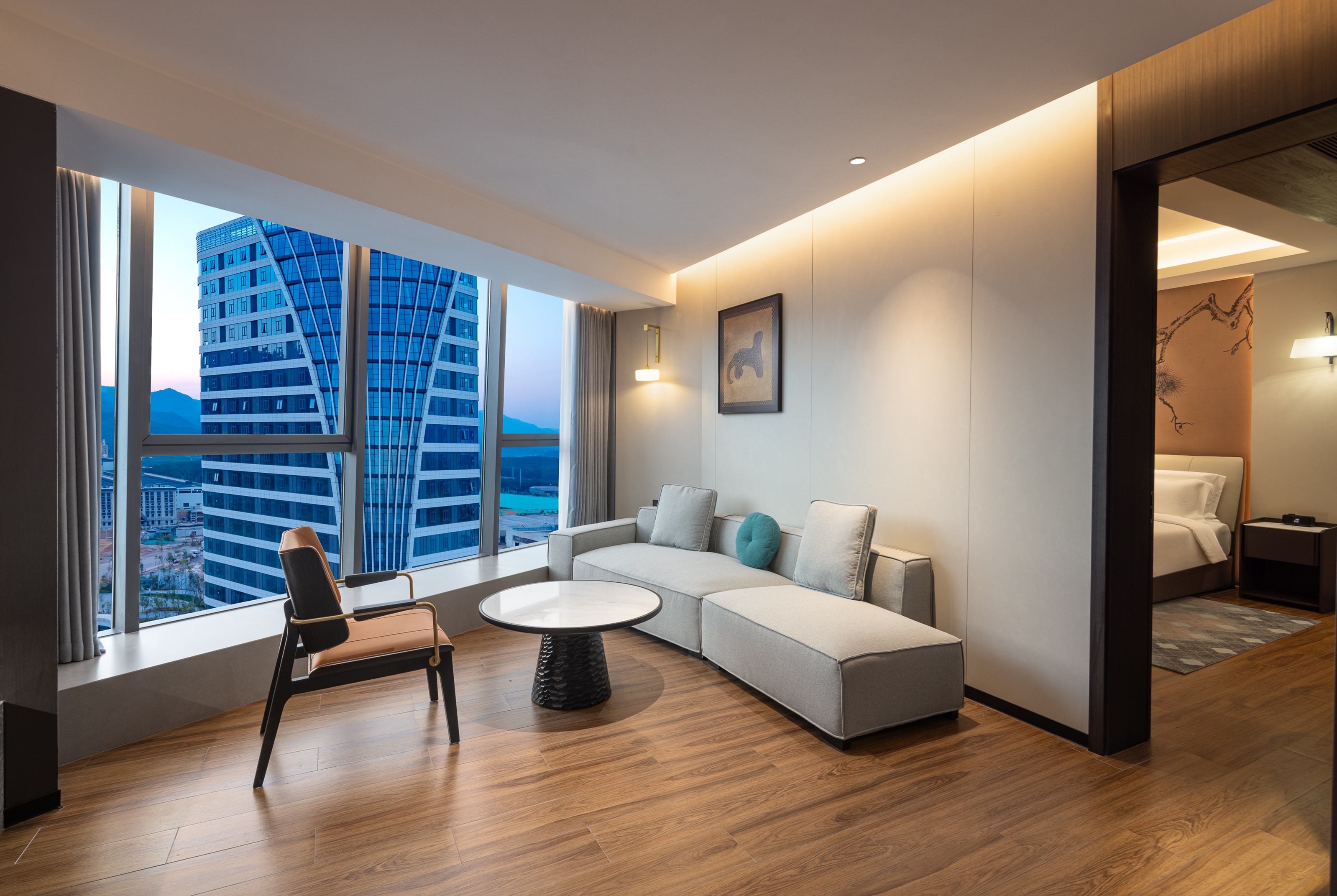 Guest room at the Hawthorn by Wyndham Jinghong Mengyang in Jinghong City, Xishuangbanna, Other than US/Canada