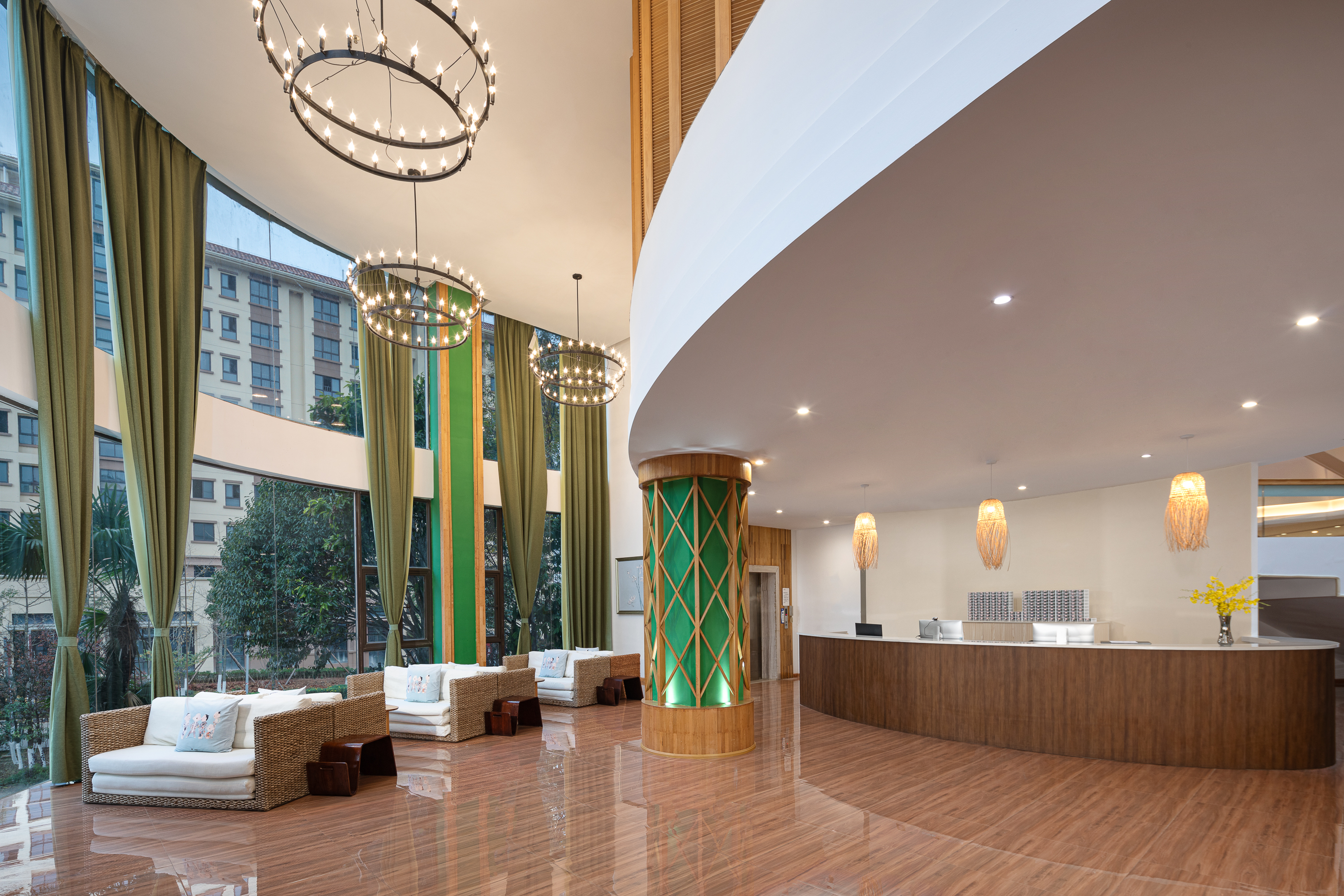 Hawthorn by Wyndham Kunming Anning reception in Kunming, Other than US/Canada