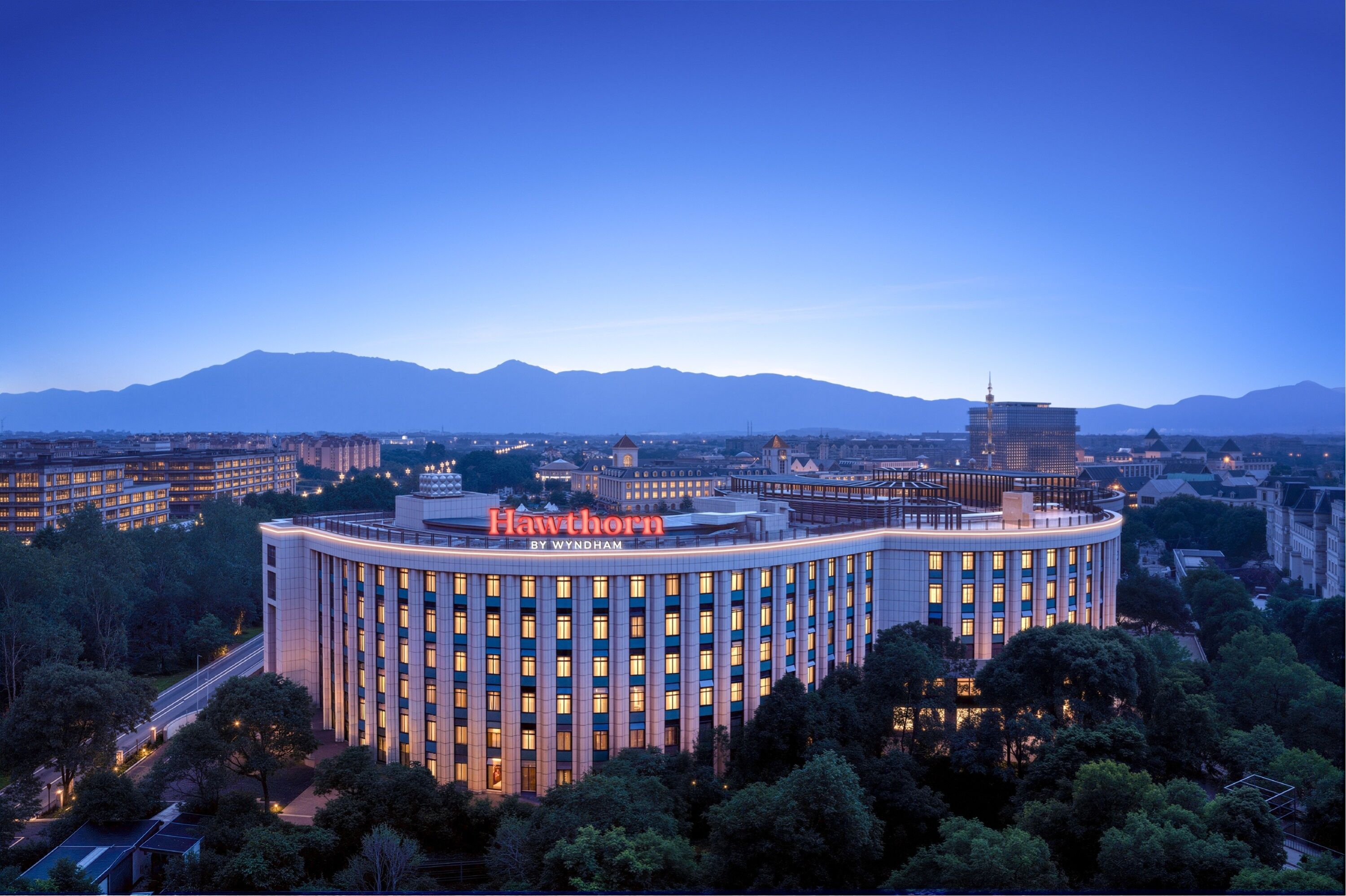Exterior of Hawthorn by Wyndham Kunming Park 1903 hotel in Kunming, Other than US/Canada