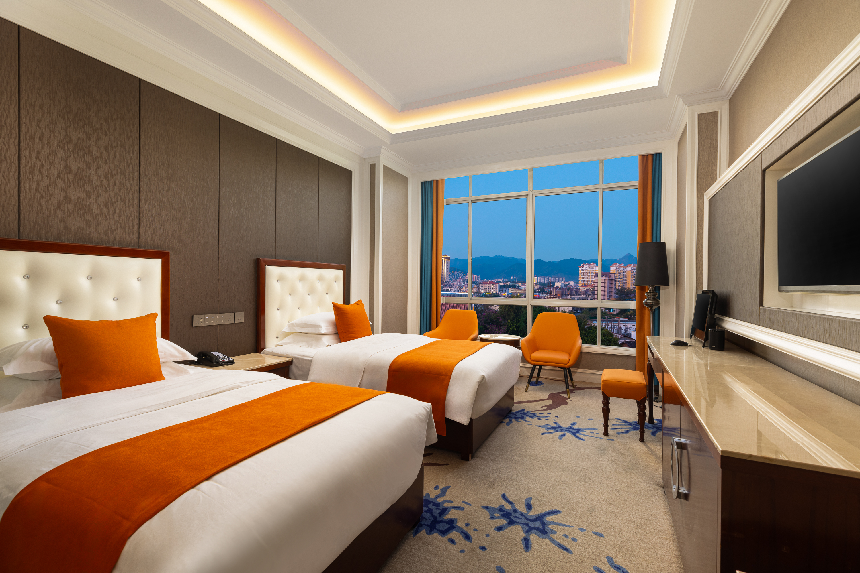 Guest room at the Hawthorn by Wyndham Dehong Mangshi in Mangshi, Dehong Dai Jingpo Aut, Other than US/Canada