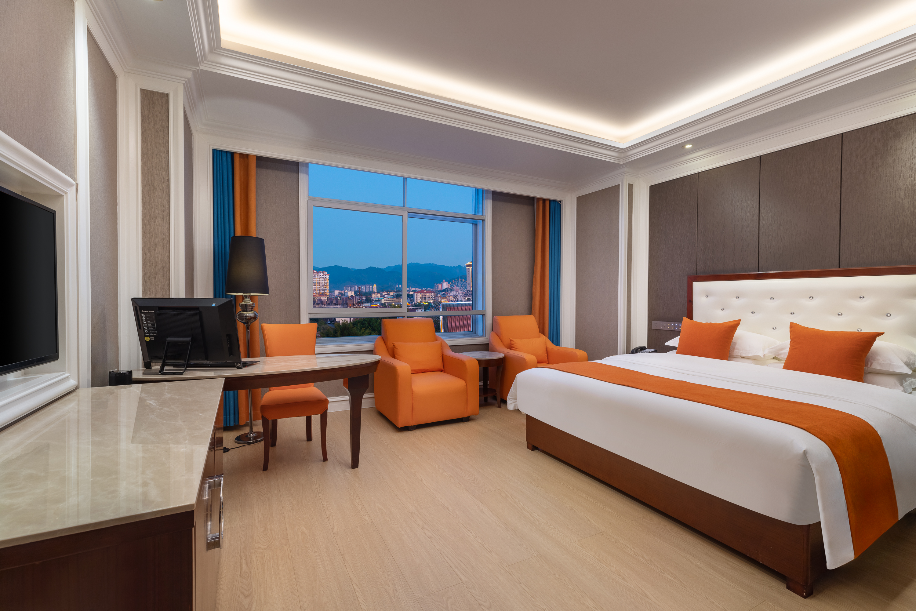 Guest room at the Hawthorn by Wyndham Dehong Mangshi in Mangshi, Dehong Dai Jingpo Aut, Other than US/Canada