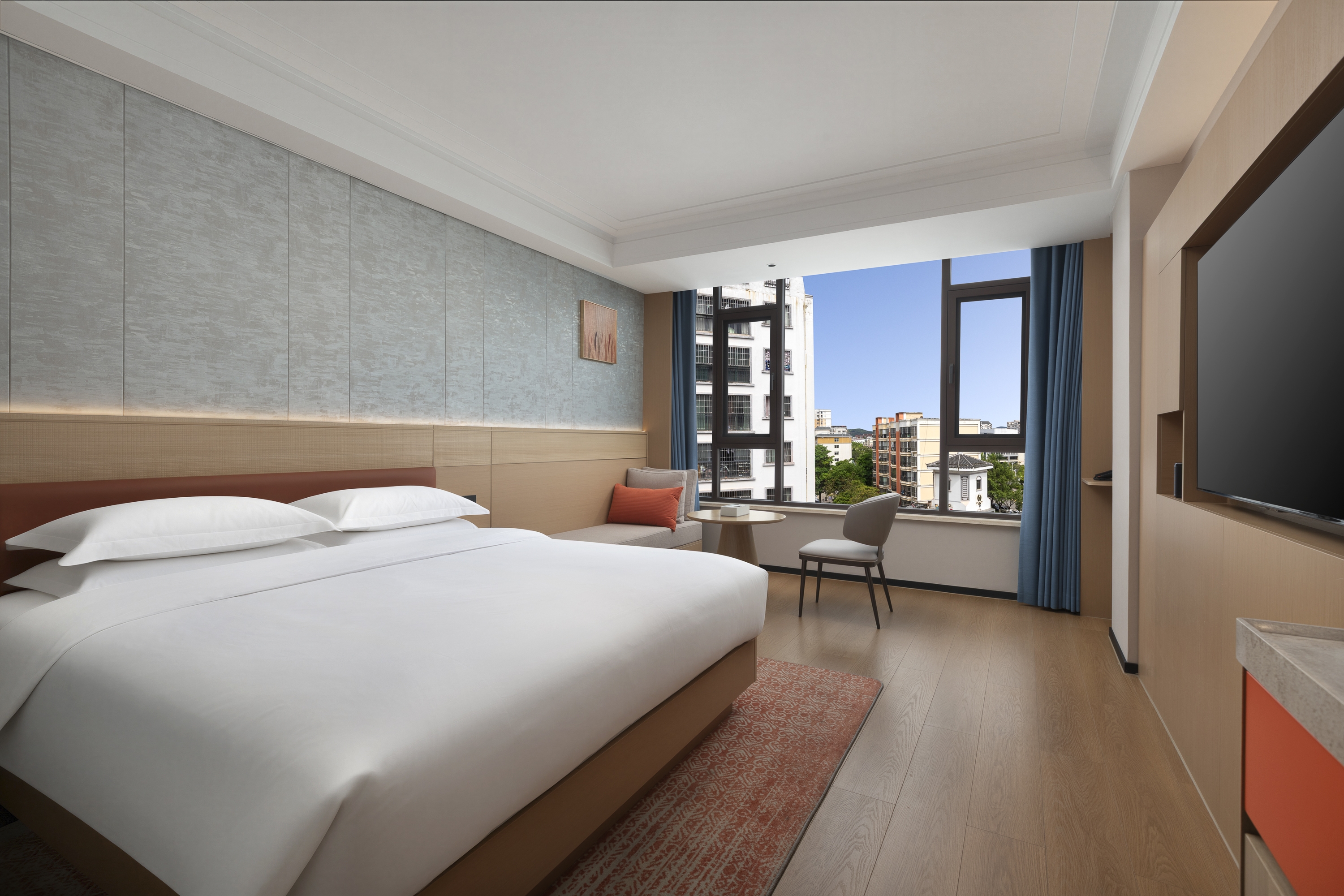 Guest room at the Hawthorn by Wyndham Puer Simao in Puer, Other than US/Canada