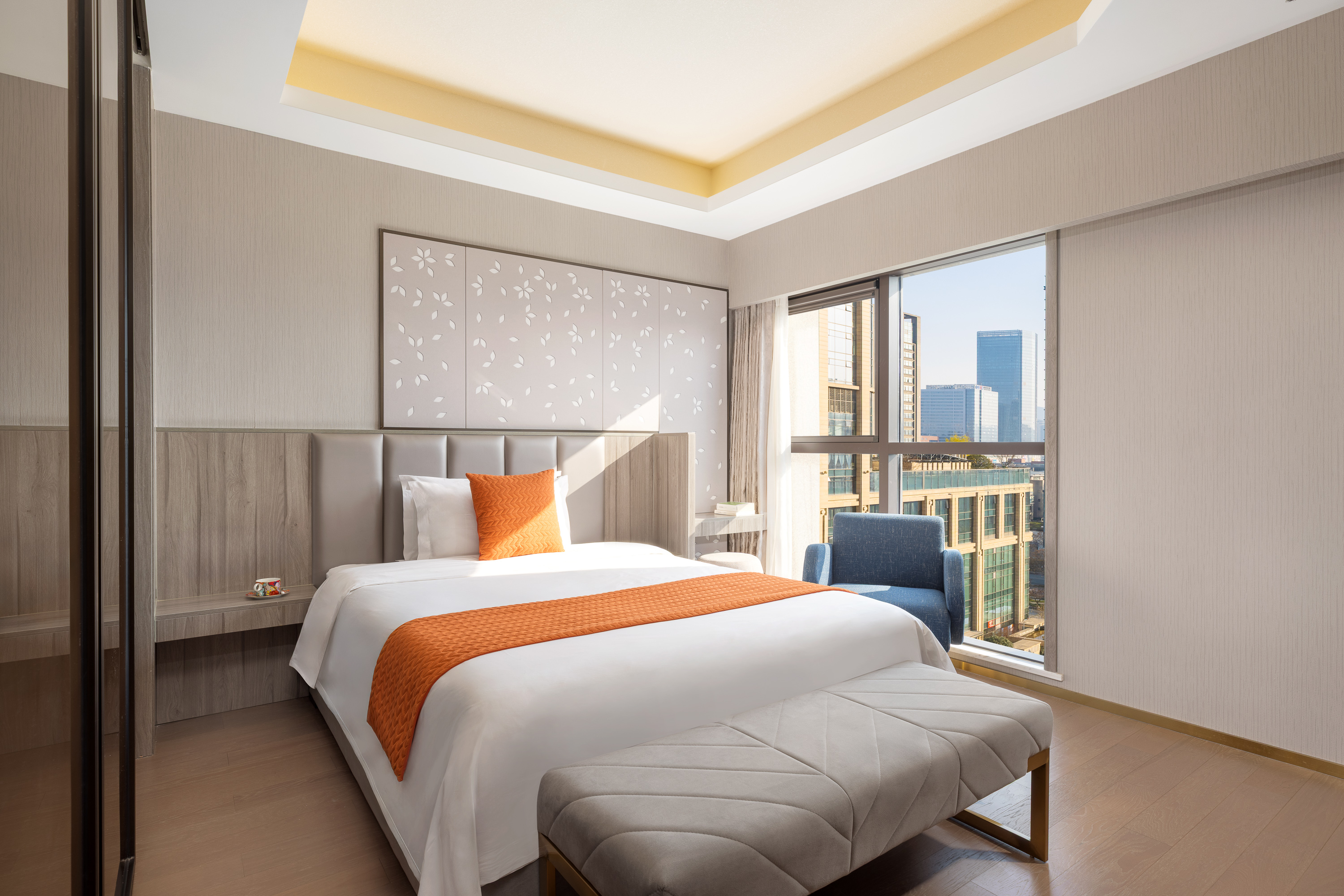 Guest room at the Hawthorn Extended Stay by Wyndham Xian High Tech in Xian, Other than US/Canada