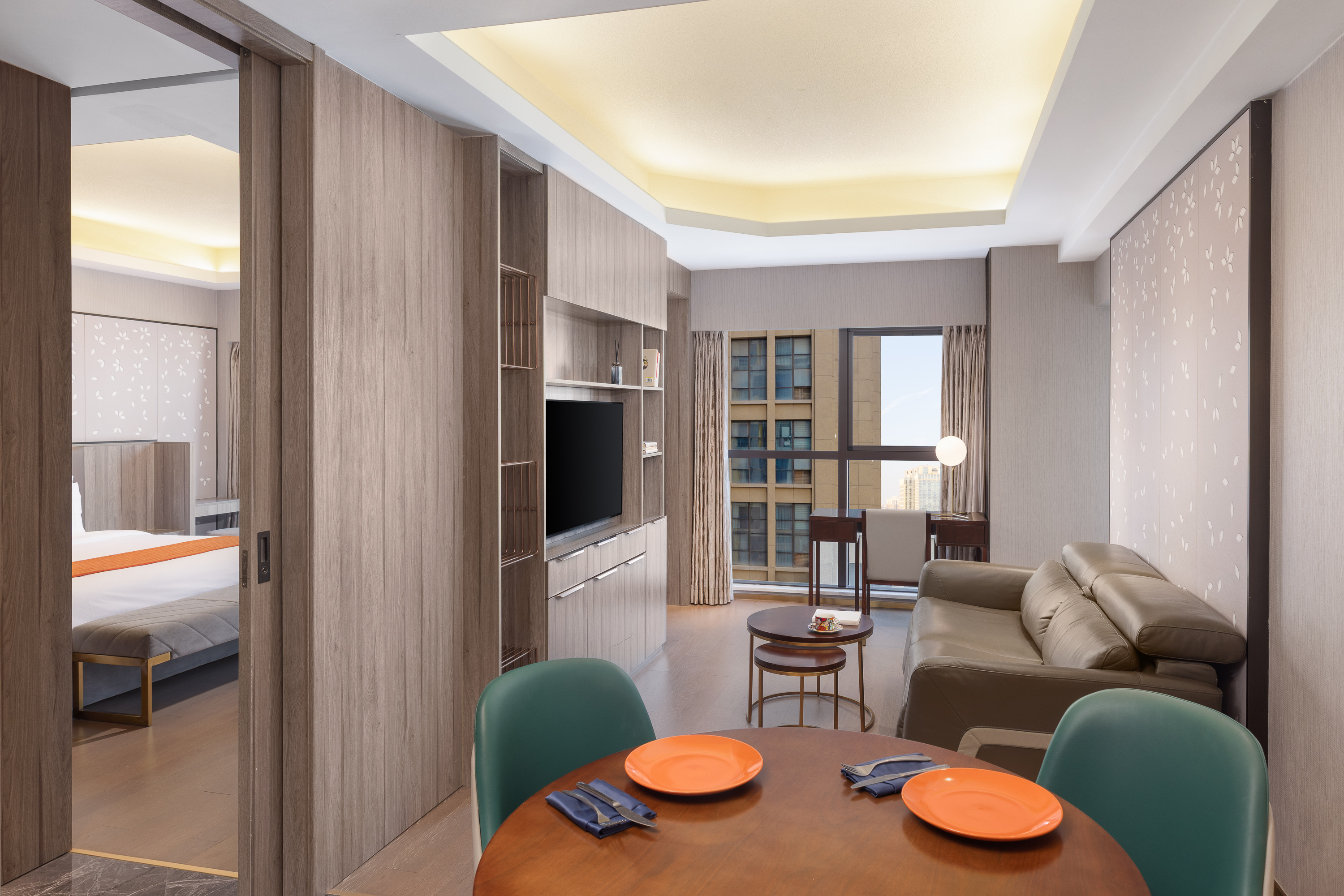 Guest room at the Hawthorn Extended Stay by Wyndham Xian High Tech in Xian, Other than US/Canada