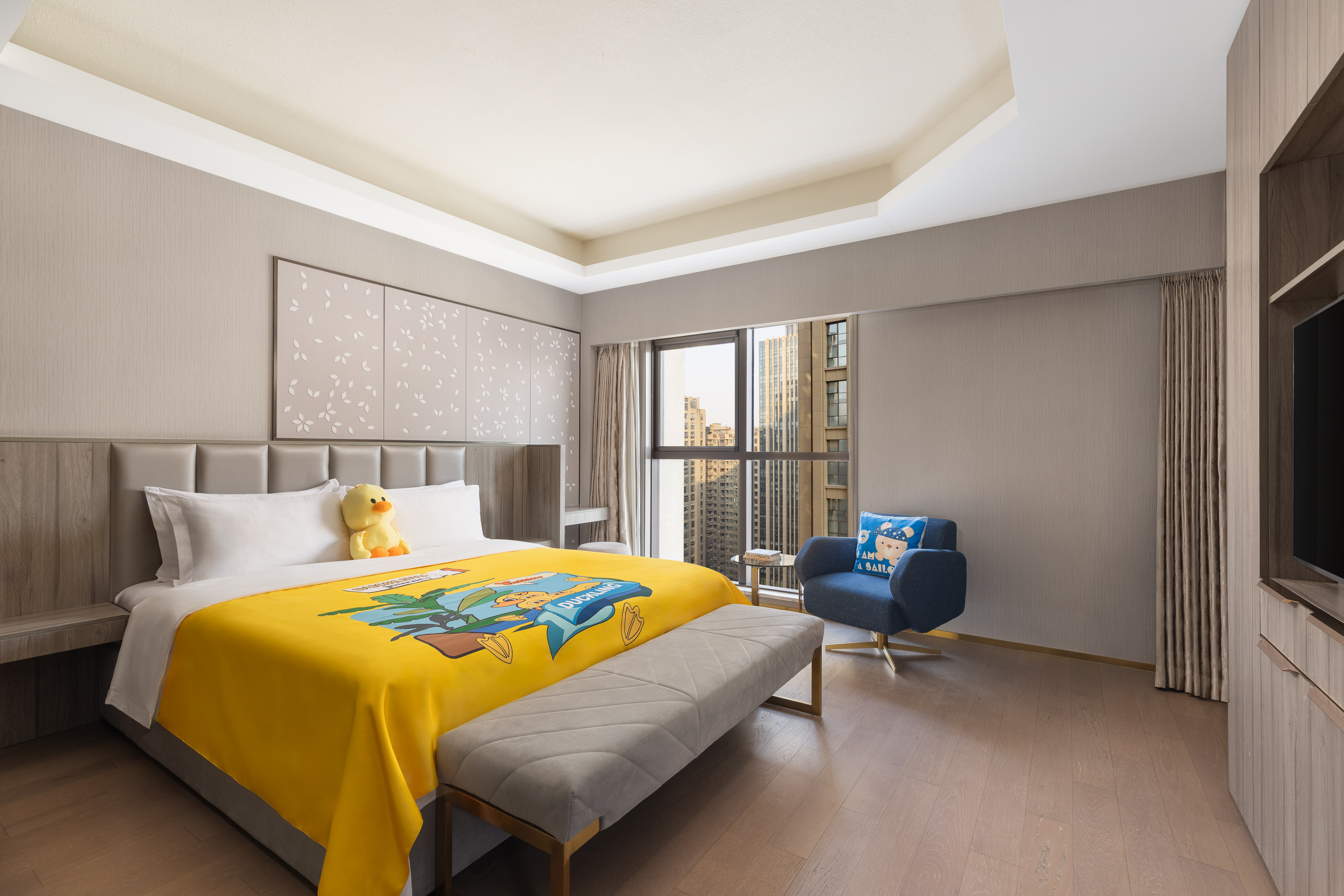 Guest room at the Hawthorn Extended Stay by Wyndham Xian High Tech in Xian, Other than US/Canada