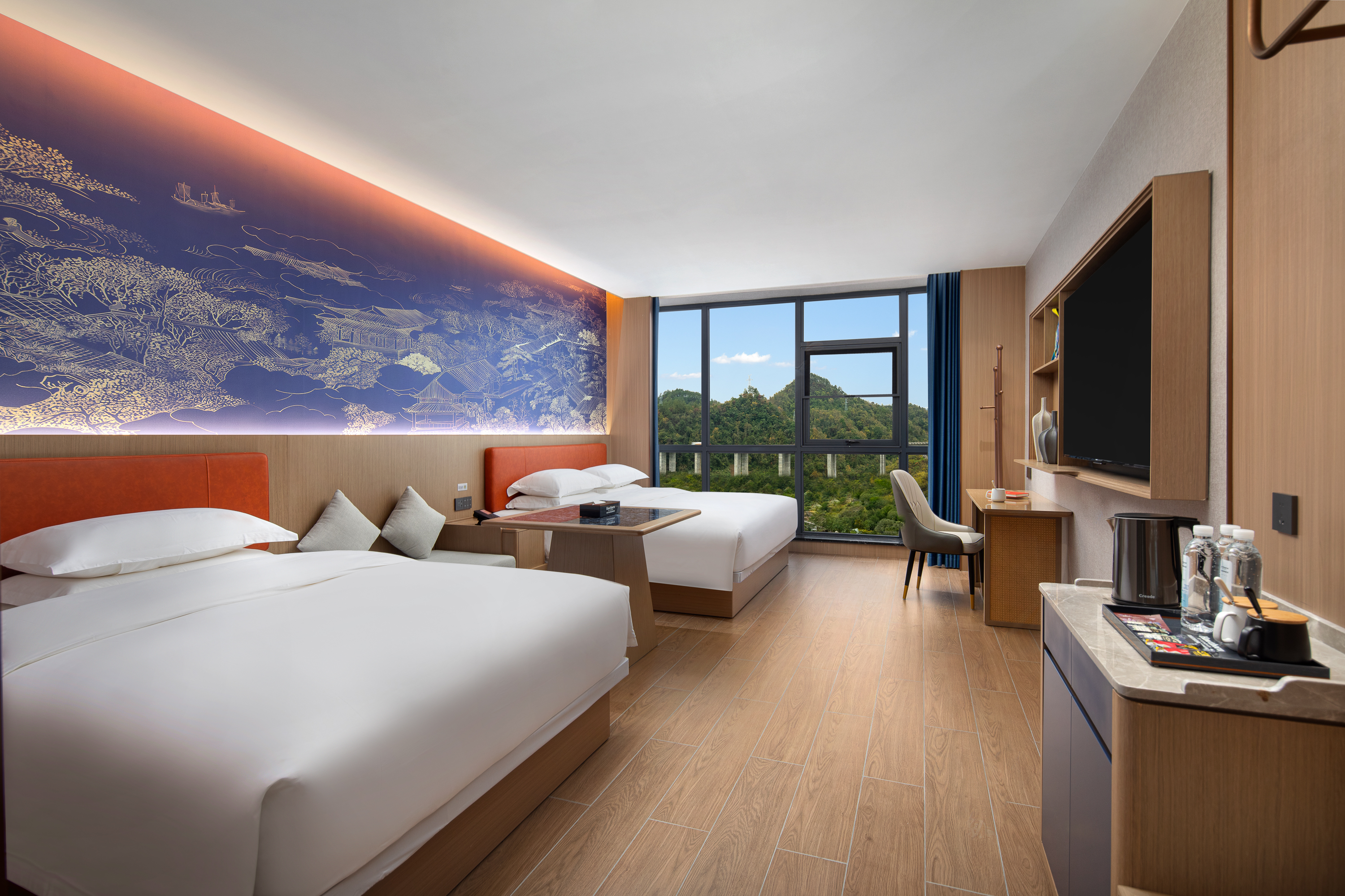 Guest room at the Hawthorn by Wyndham Fenghuang Baiyue in Xiangxi Tujia and Miao Autonom, Other than US/Canada