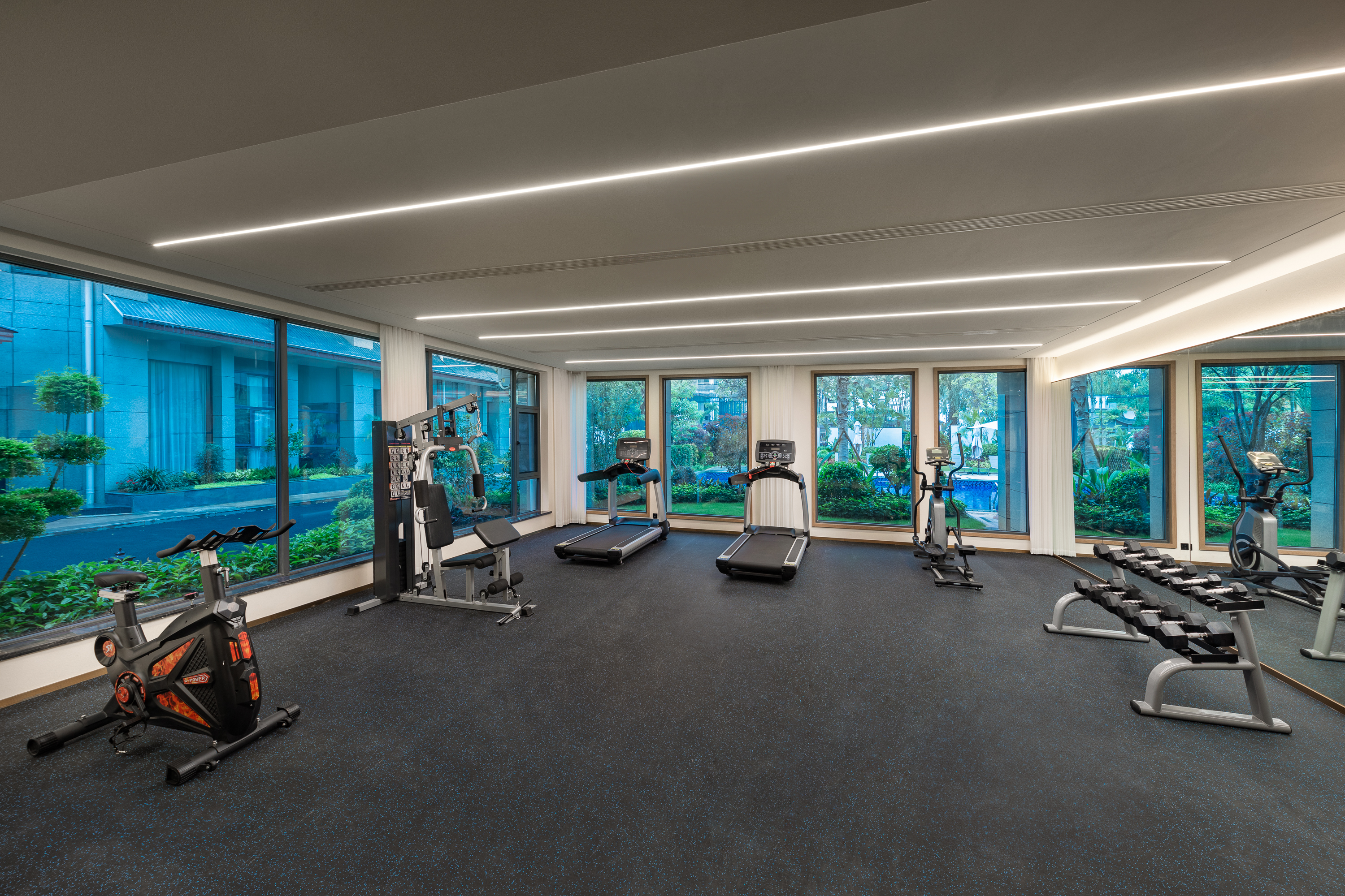 Fitness room at Hawthorn by Wyndham Xishuang Banna Jinghong in Xishuangbanna Dai Autonomous P, Other than US/Canada