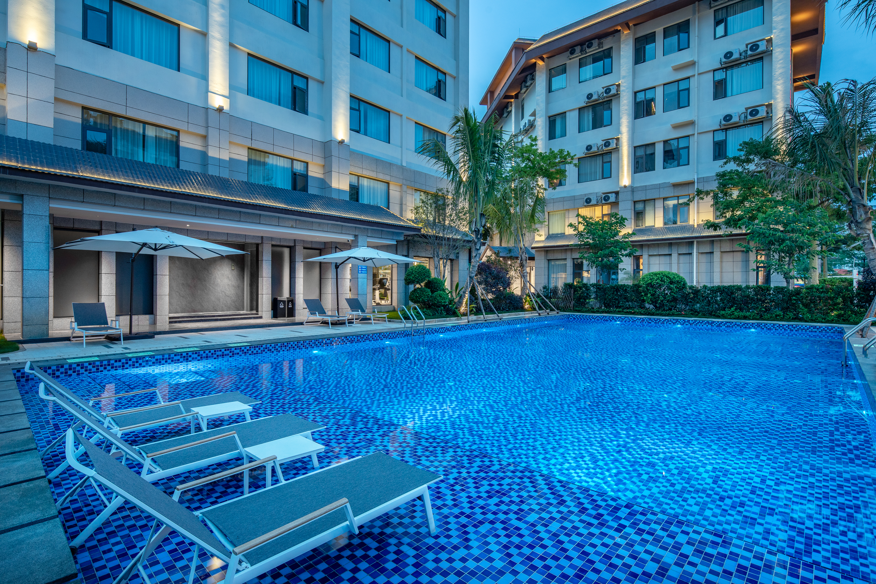 Pool at the Hawthorn by Wyndham Xishuang Banna Jinghong in Xishuangbanna Dai Autonomous P, Other than US/Canada