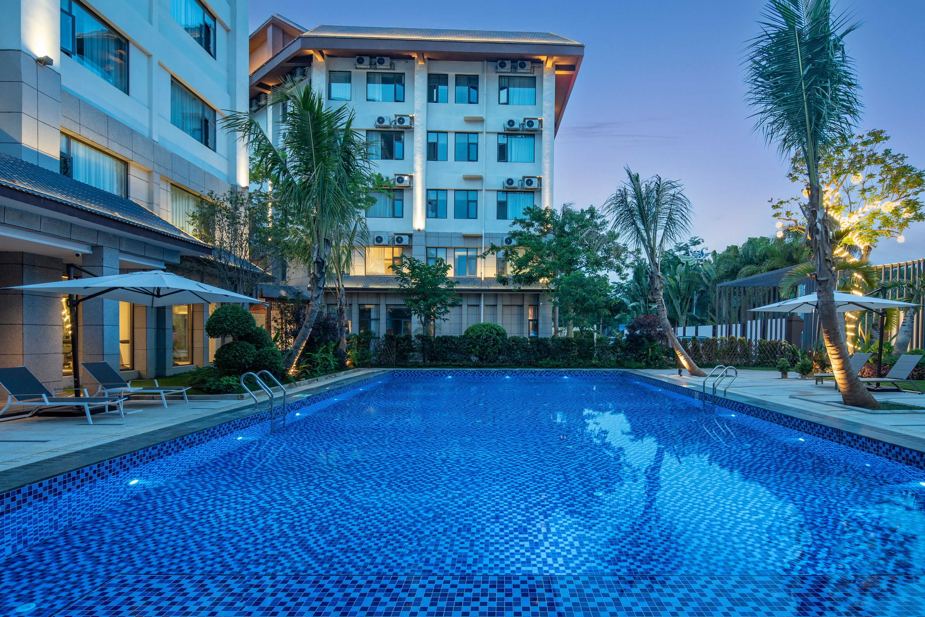 Pool at the Hawthorn by Wyndham Xishuang Banna Jinghong in Xishuangbanna Dai Autonomous P, Other than US/Canada