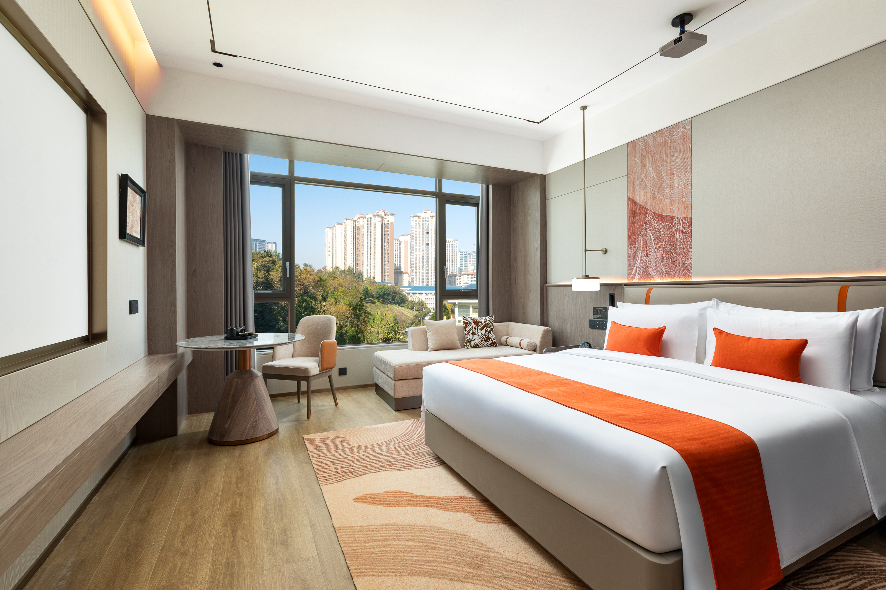 Guest room at the Hawthorn by Wyndham Zhaotong Zhenxiong in Zhaotong, Other than US/Canada