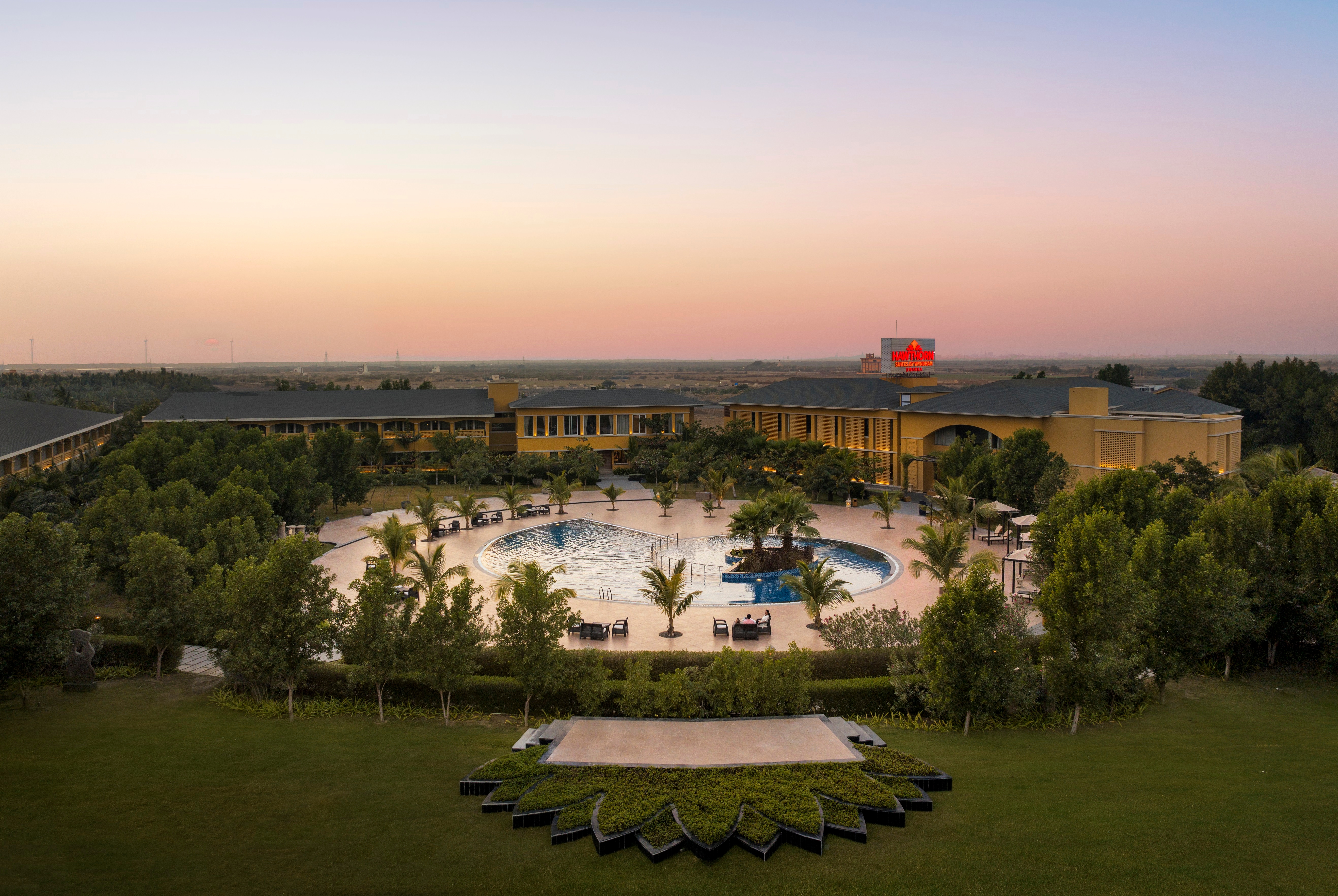 Exterior of Hawthorn Suites by Wyndham Dwarka hotel in Dwarka, Other than US/Canada