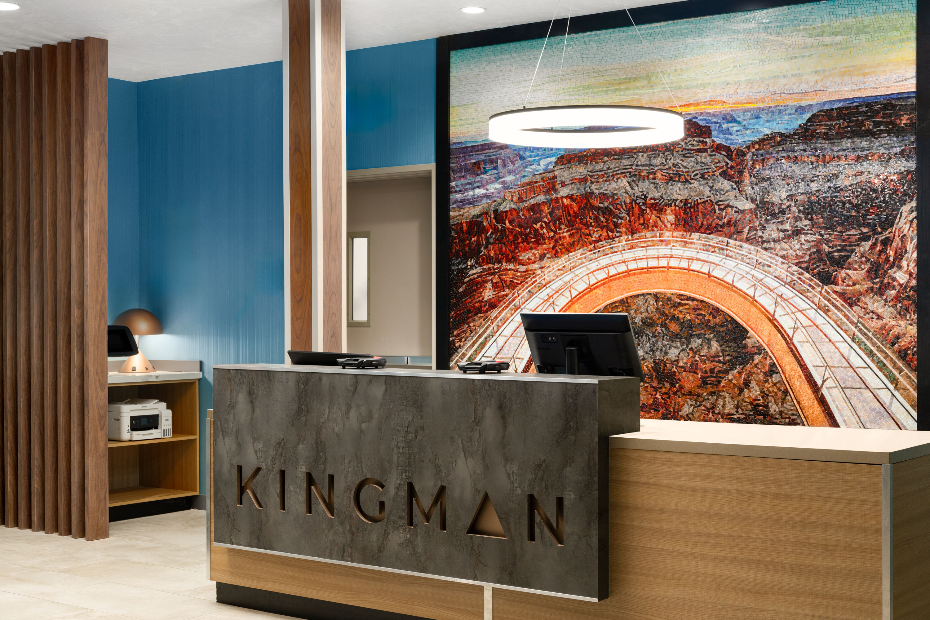 Hawthorn Extended Stay by Wyndham Kingman reception in Kingman, Arizona