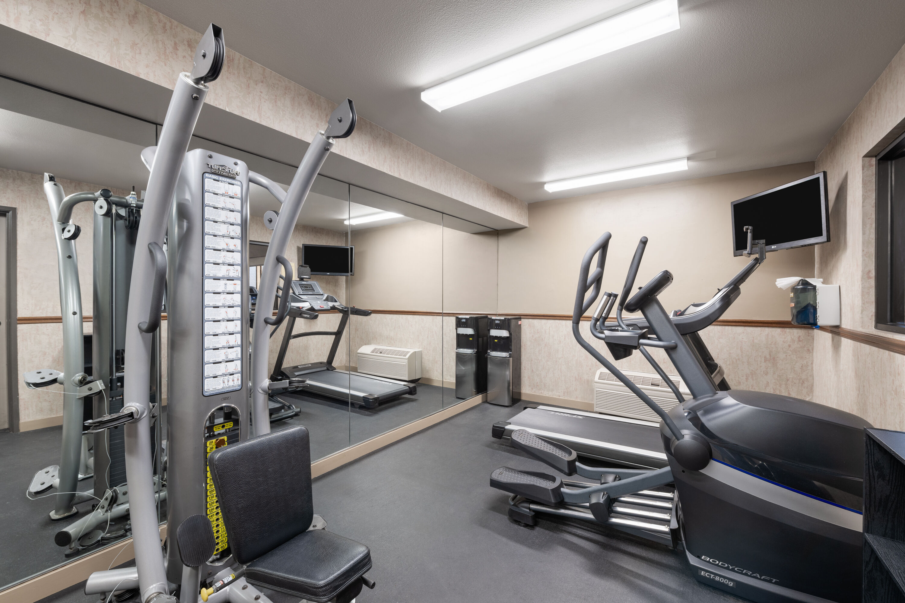 Fitness room at Hawthorn Suites by Wyndham Napa Valley in Napa, California
