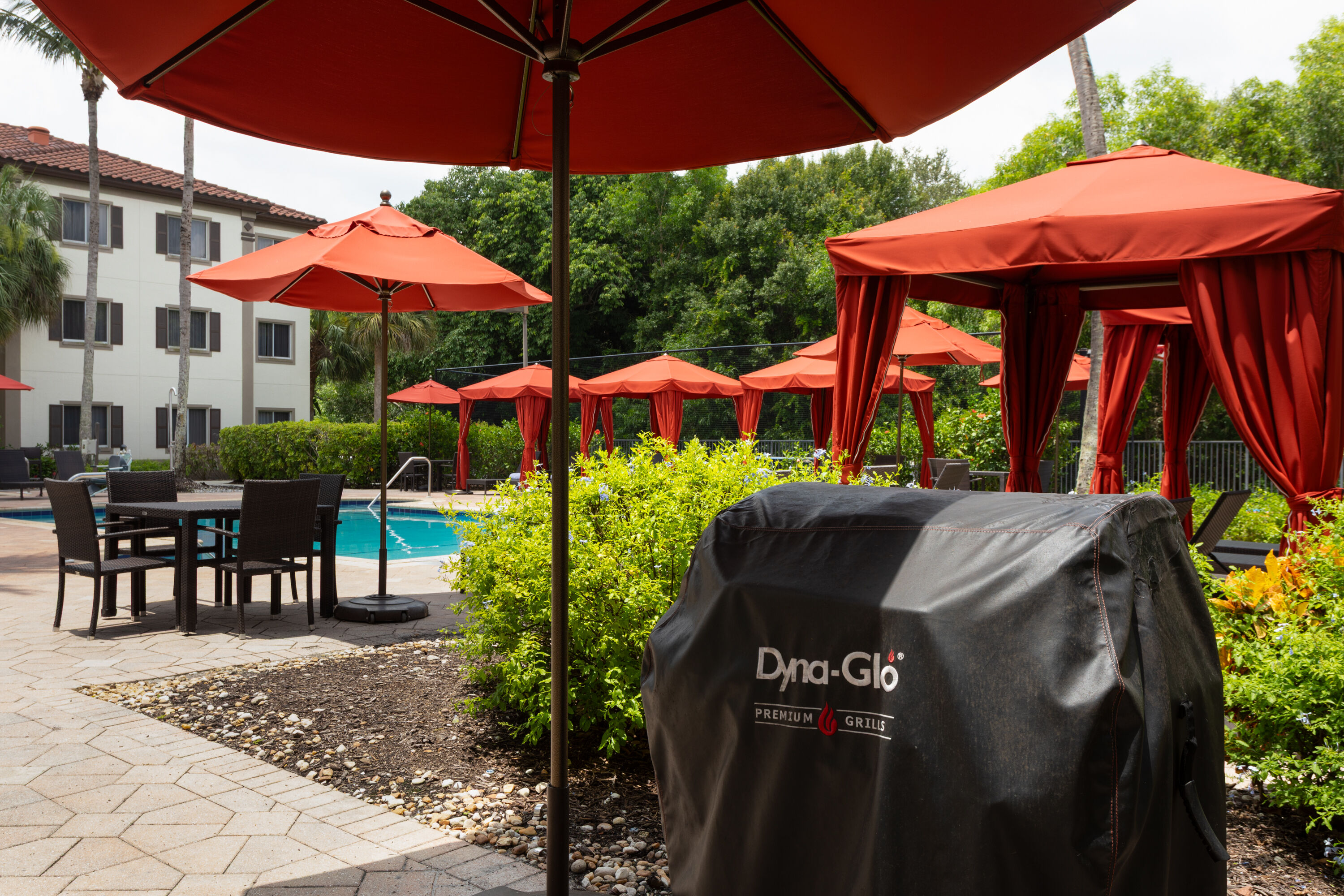 BBQ grill at Hawthorn Extended Stay by Wyndham Naples in Naples, Florida