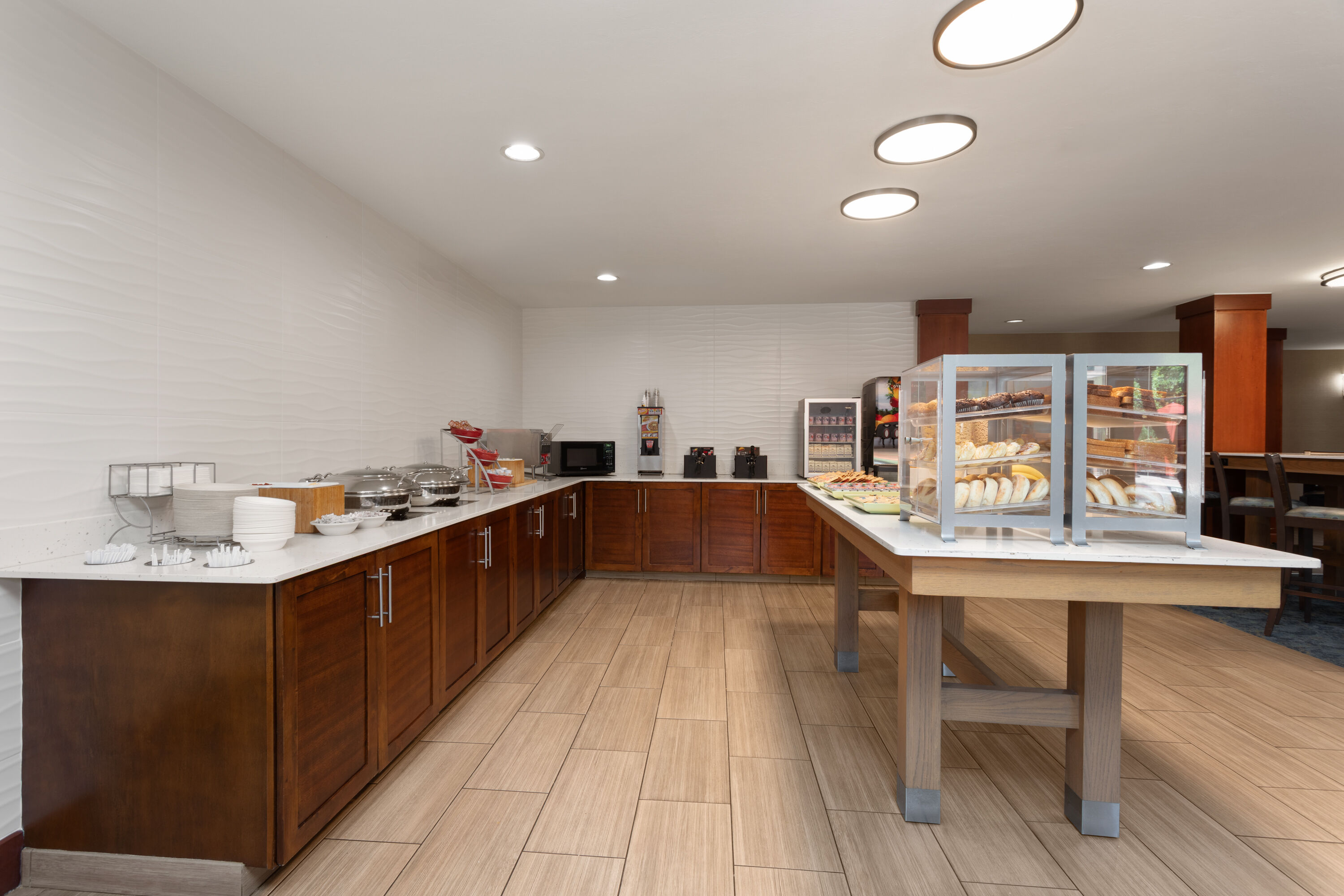 Free breakfast at Hawthorn Extended Stay by Wyndham Naples in Naples, Florida