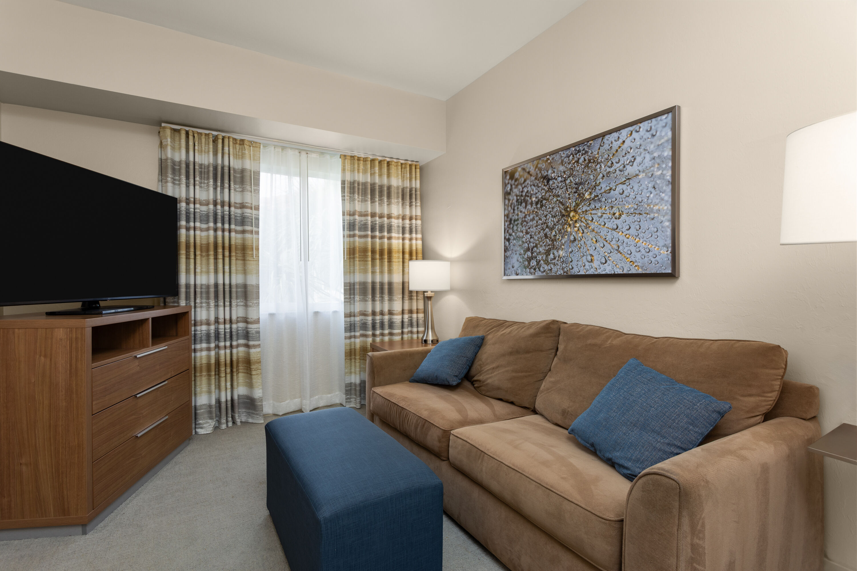 Guest room at the Hawthorn Extended Stay by Wyndham Naples in Naples, Florida