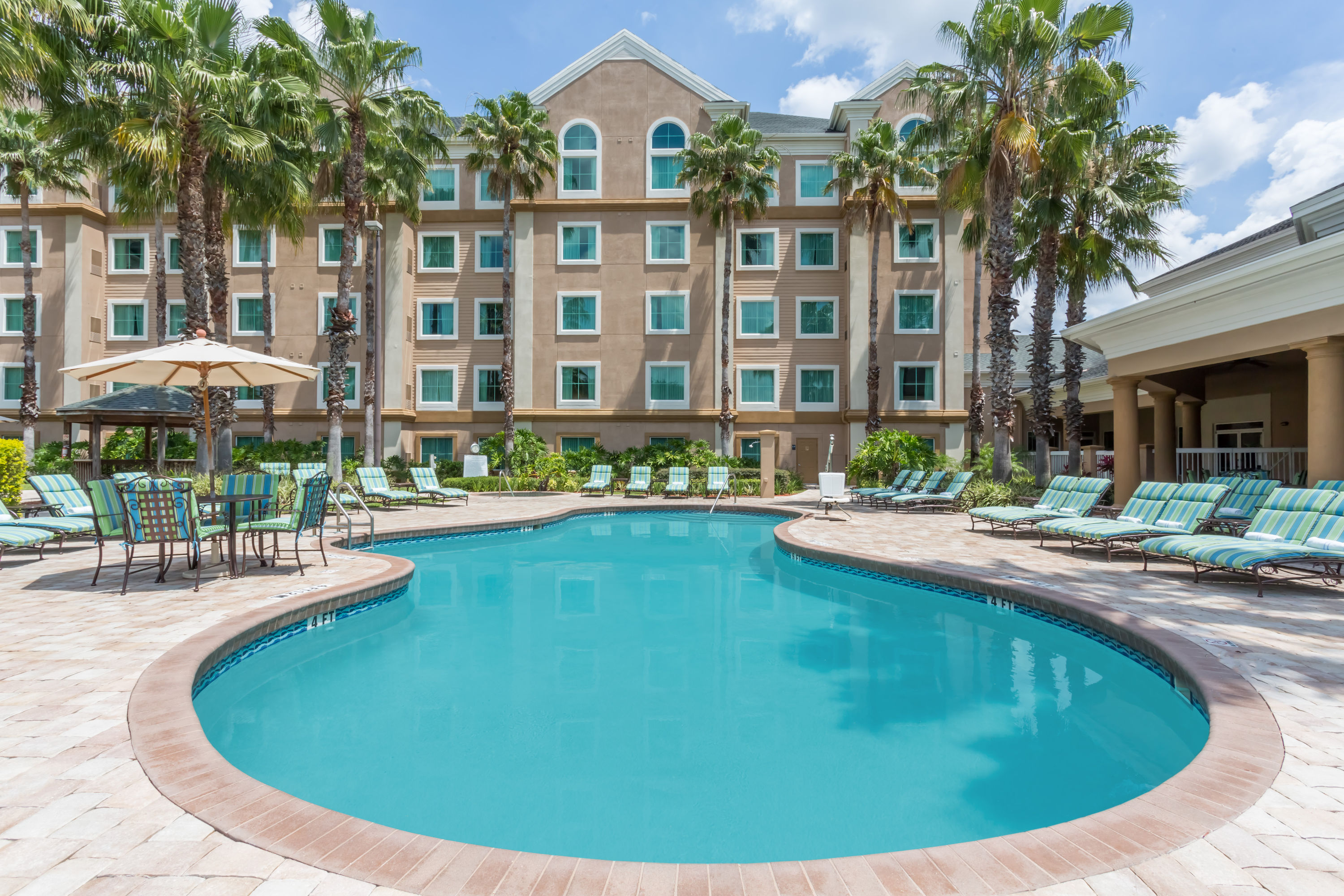 Pool at the Hawthorn Extended Stay by Wyndham Orlando in Orlando, Florida