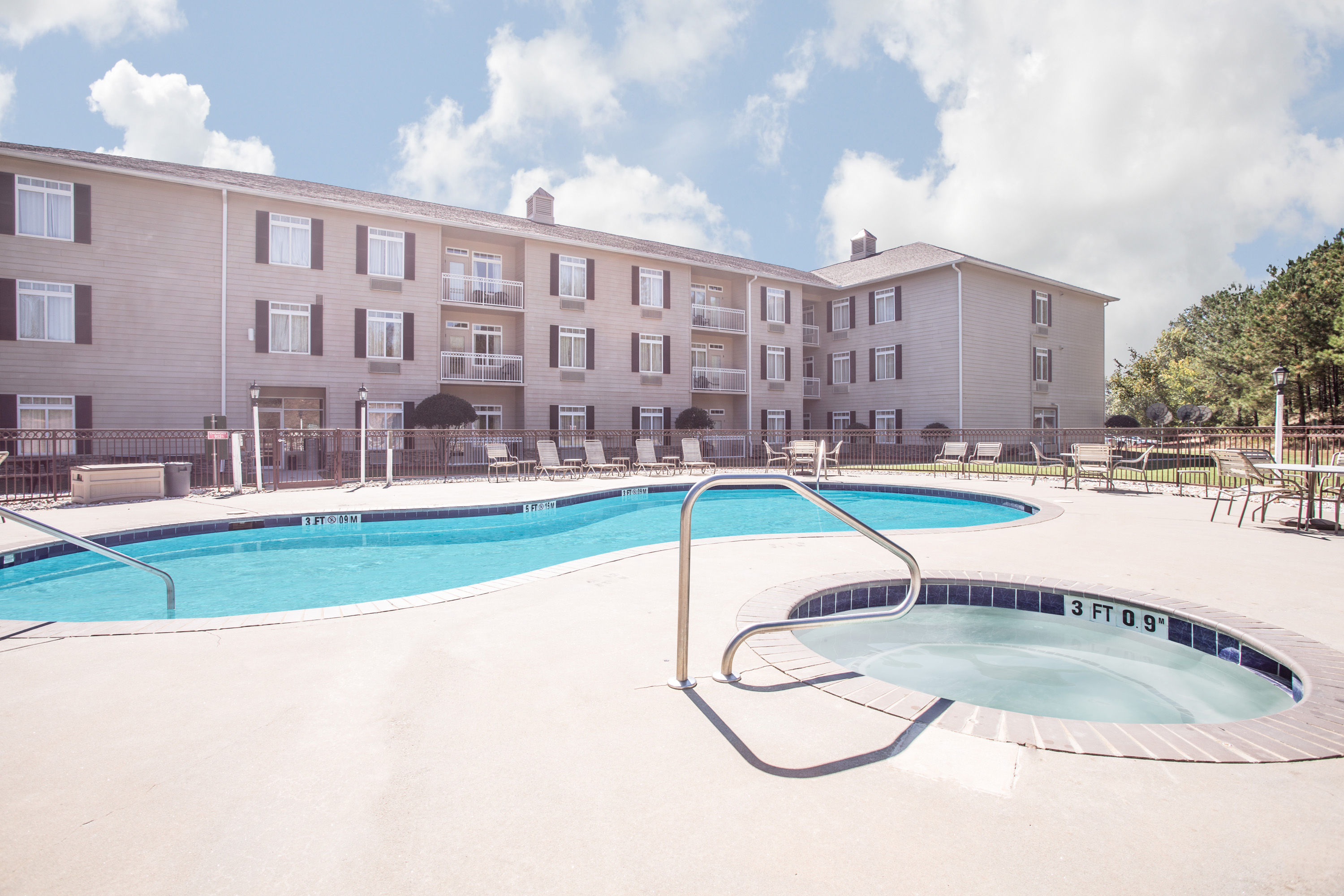 Pool at the Hawthorn Extended Stay by Wyndham Conyers in Conyers, Georgia