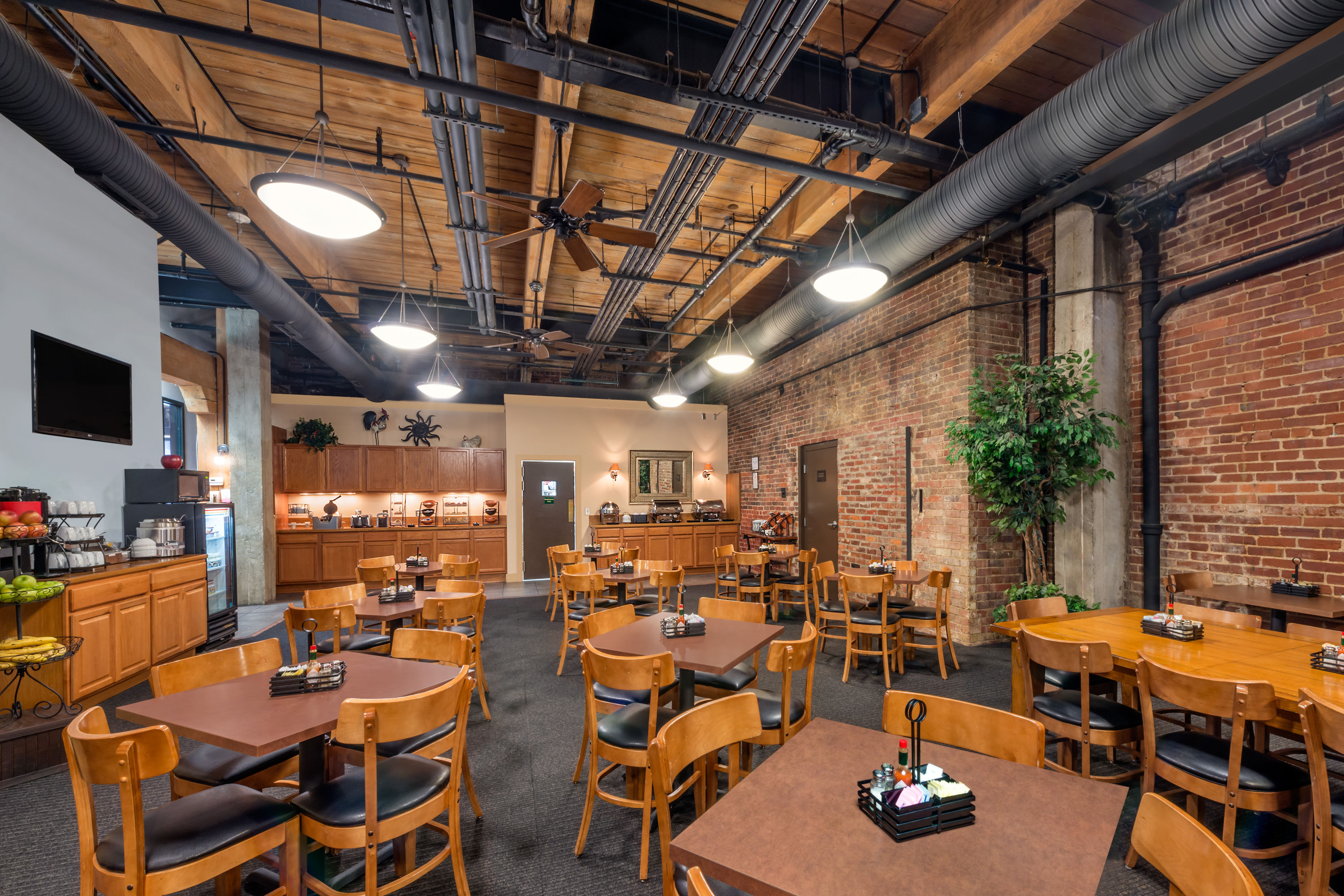 Free breakfast at Hawthorn Extended Stay by Wyndham Rome in Rome, Georgia