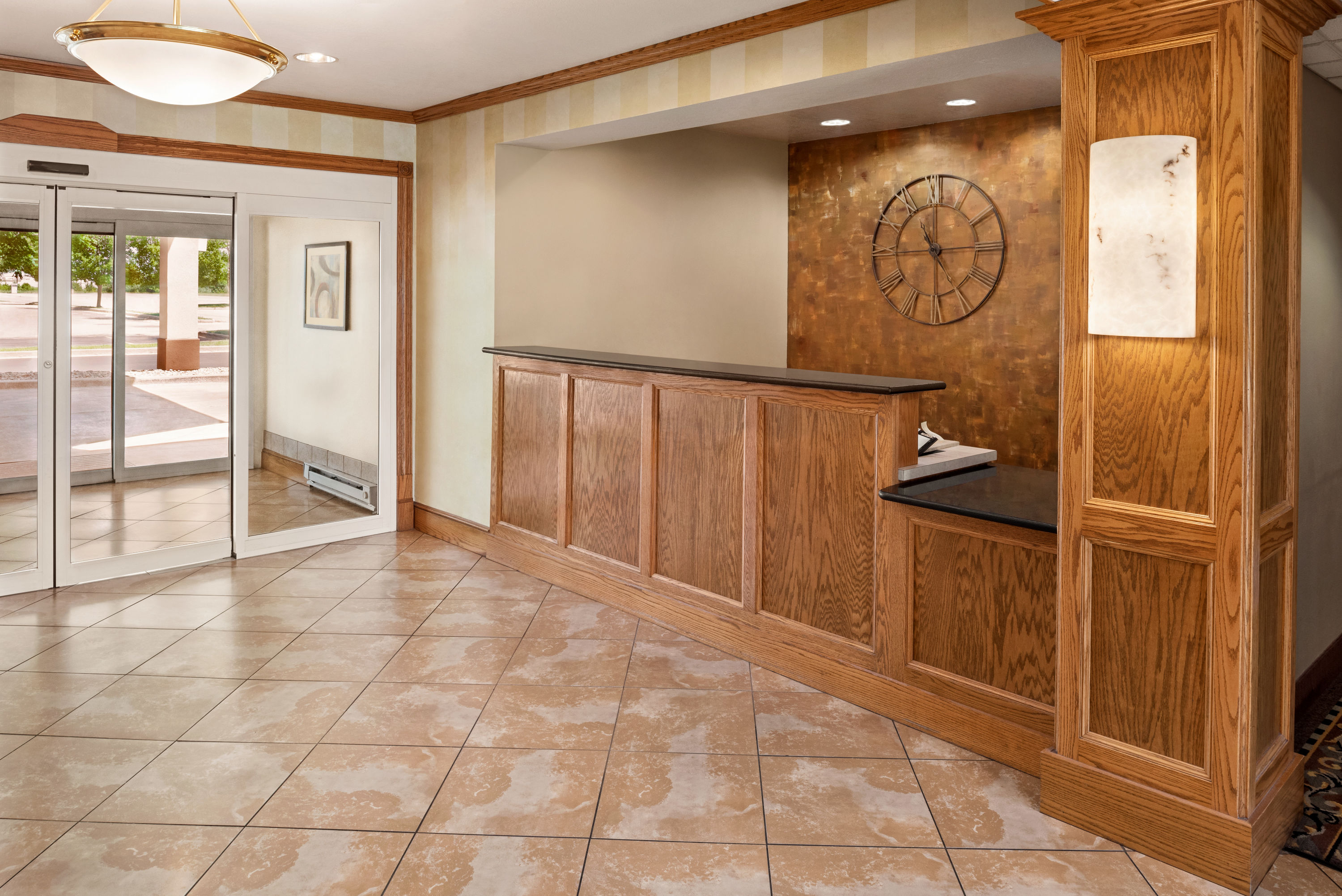 Hawthorn Extended Stay by Wyndham Decatur reception in Decatur, Illinois