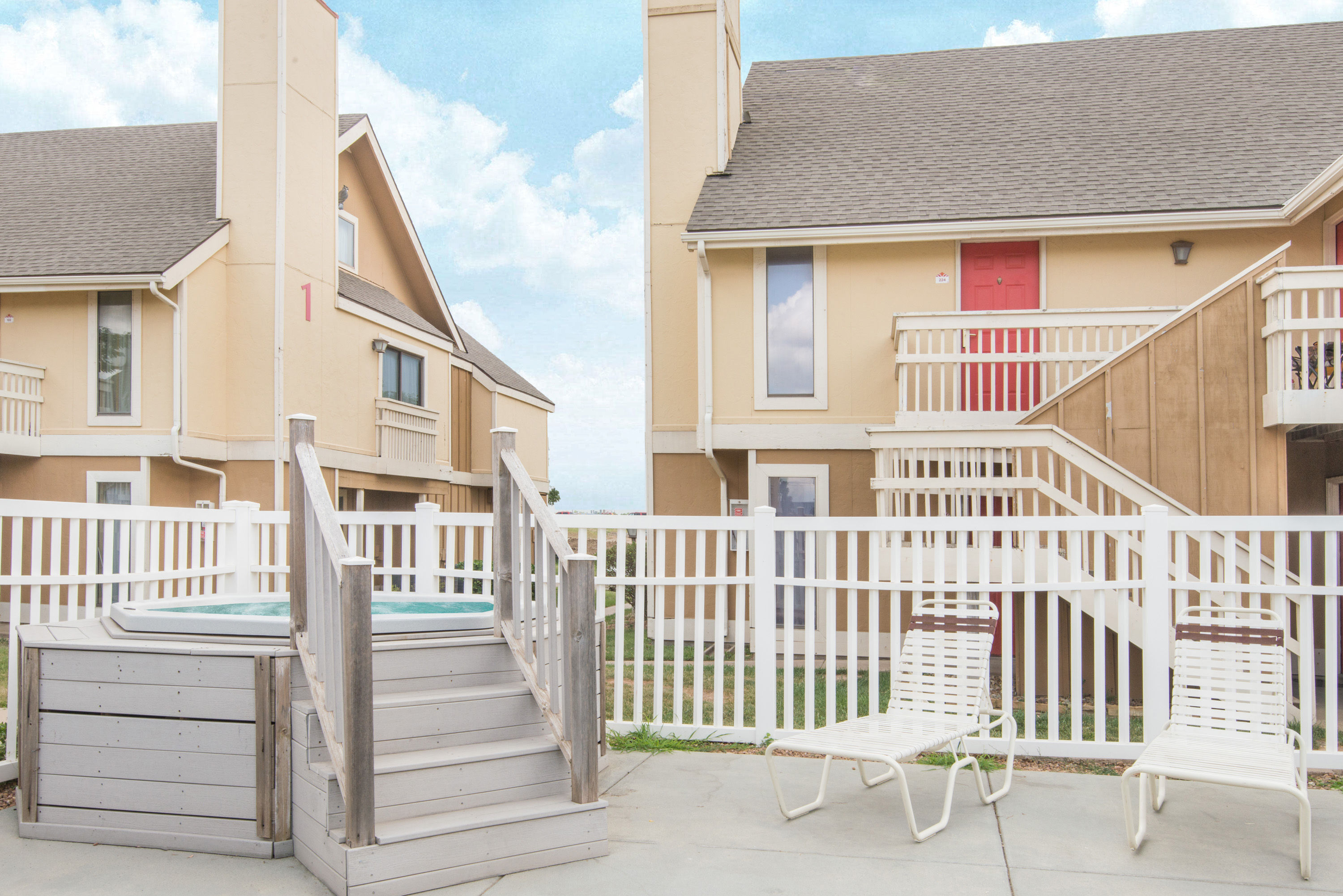 Hot tub at the Hawthorn Extended Stay by Wyndham Wichita in Wichita, Kansas