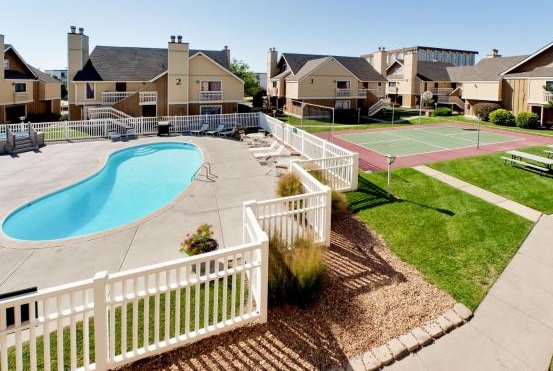 Pool at the Hawthorn Extended Stay by Wyndham Wichita in Wichita, Kansas