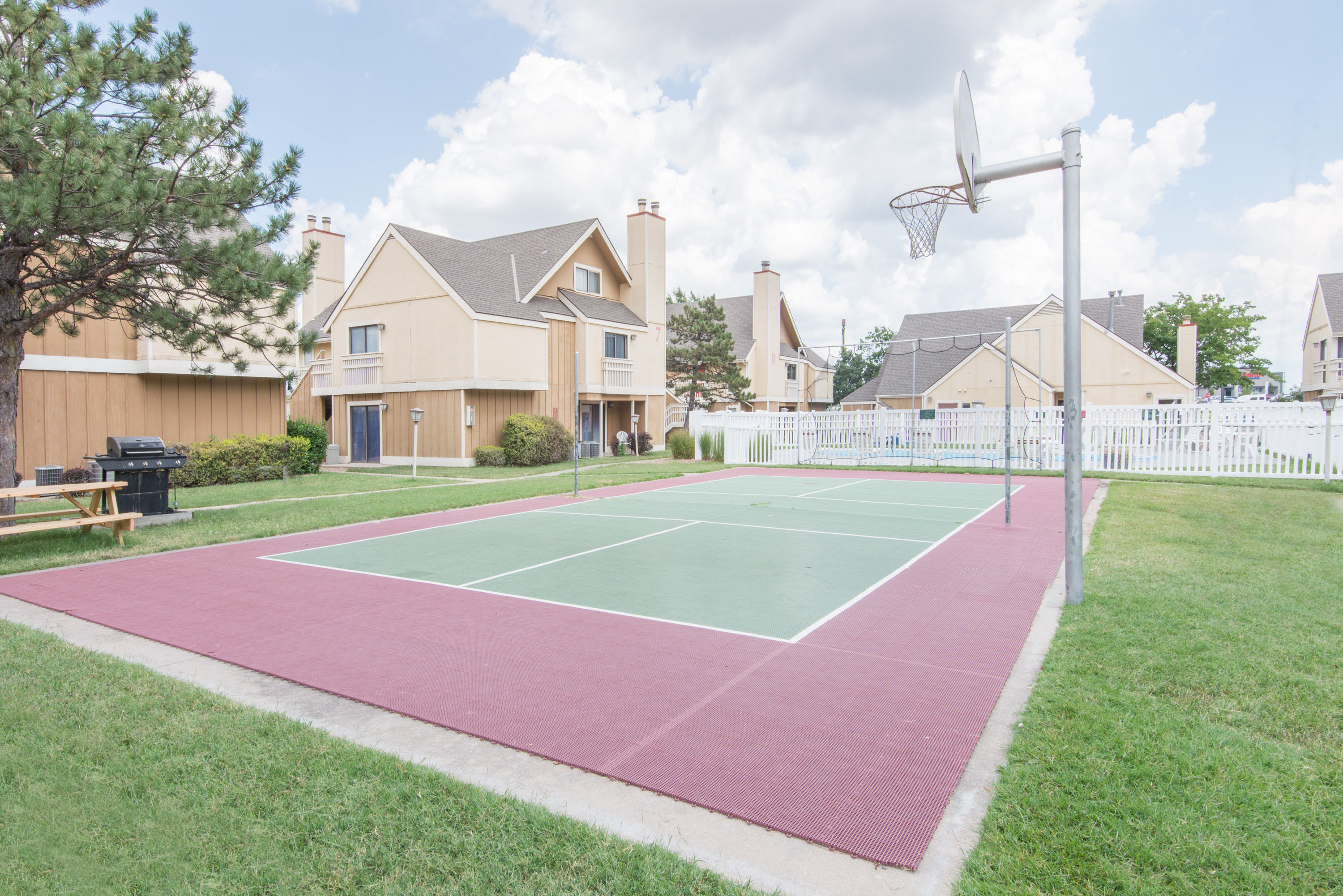 Sports Court at Hawthorn Extended Stay by Wyndham Wichita in Wichita, Kansas