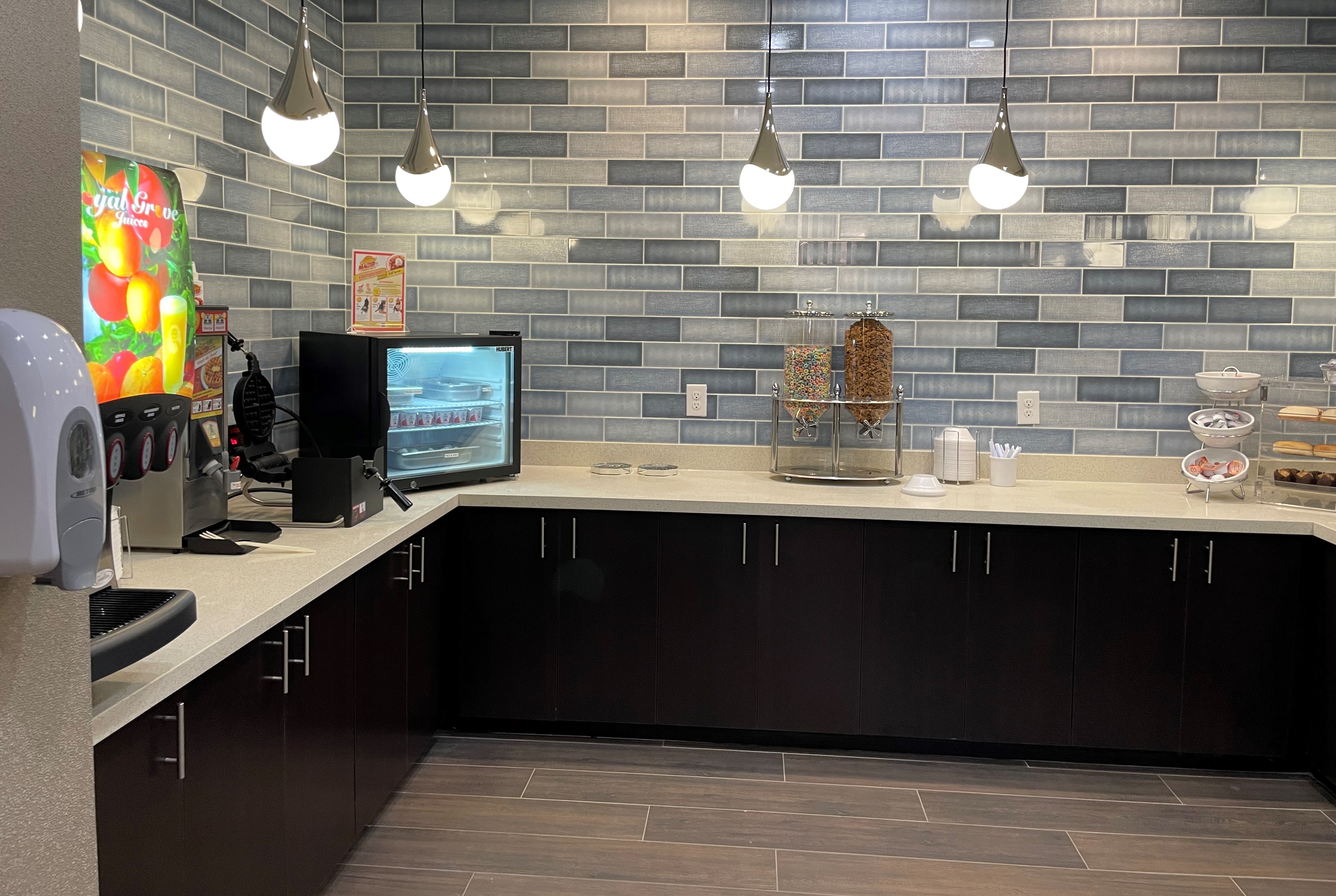 Free breakfast at Hawthorn Extended Stay by Wyndham Sulphur (Lake Charles) in Sulphur, Louisiana