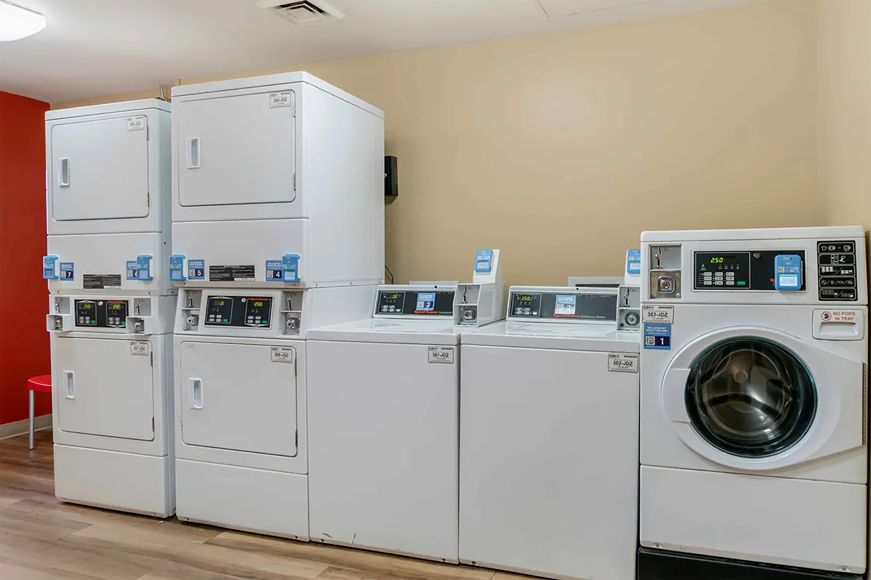 Laundry facilities at Hawthorn Extended Stay by Wyndham Auburn Hills Detroit in Auburn Hills, Michigan