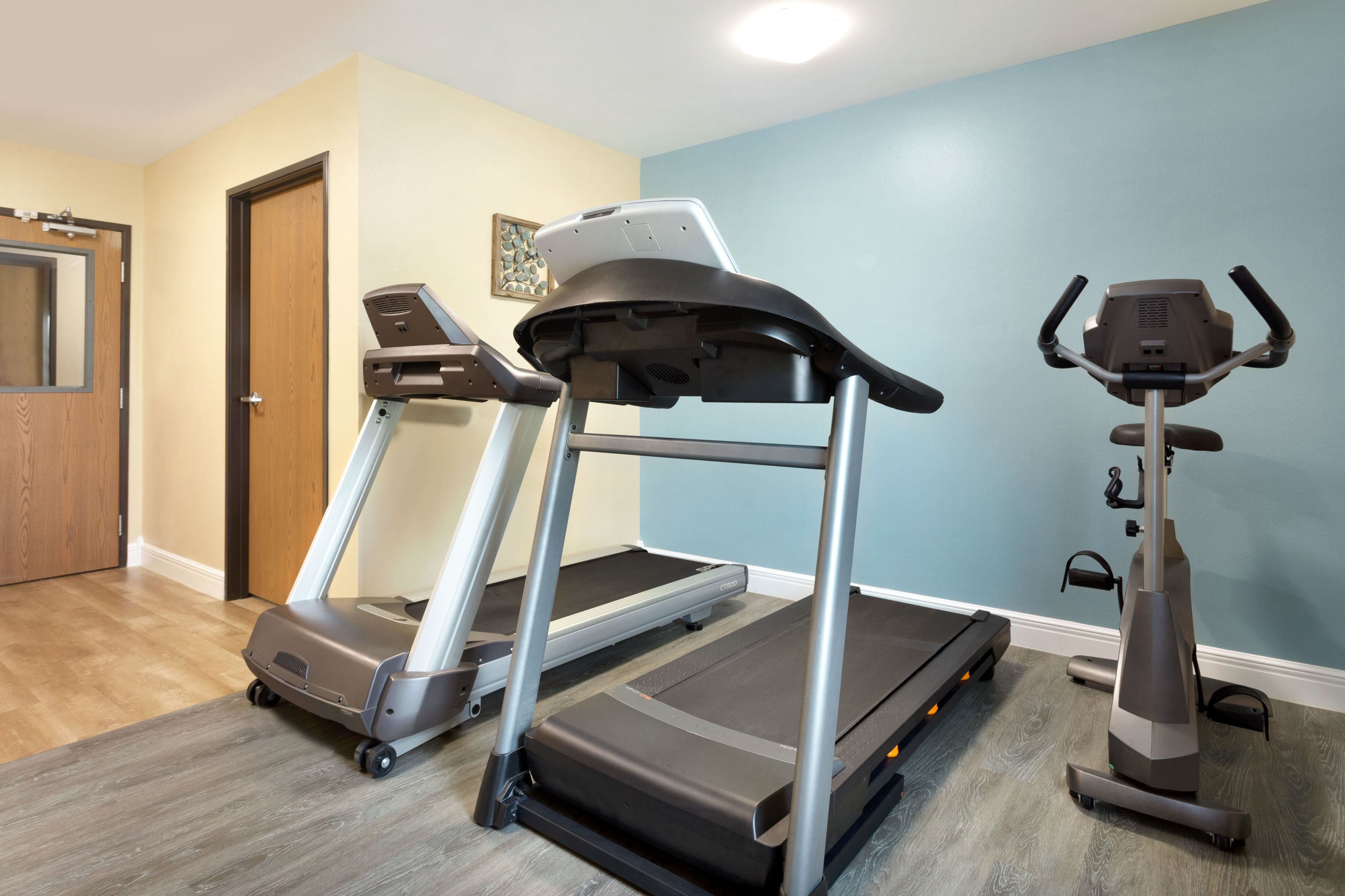 Fitness room at Hawthorn Extended Stay by Wyndham Saint Robert in Saint Robert, Missouri