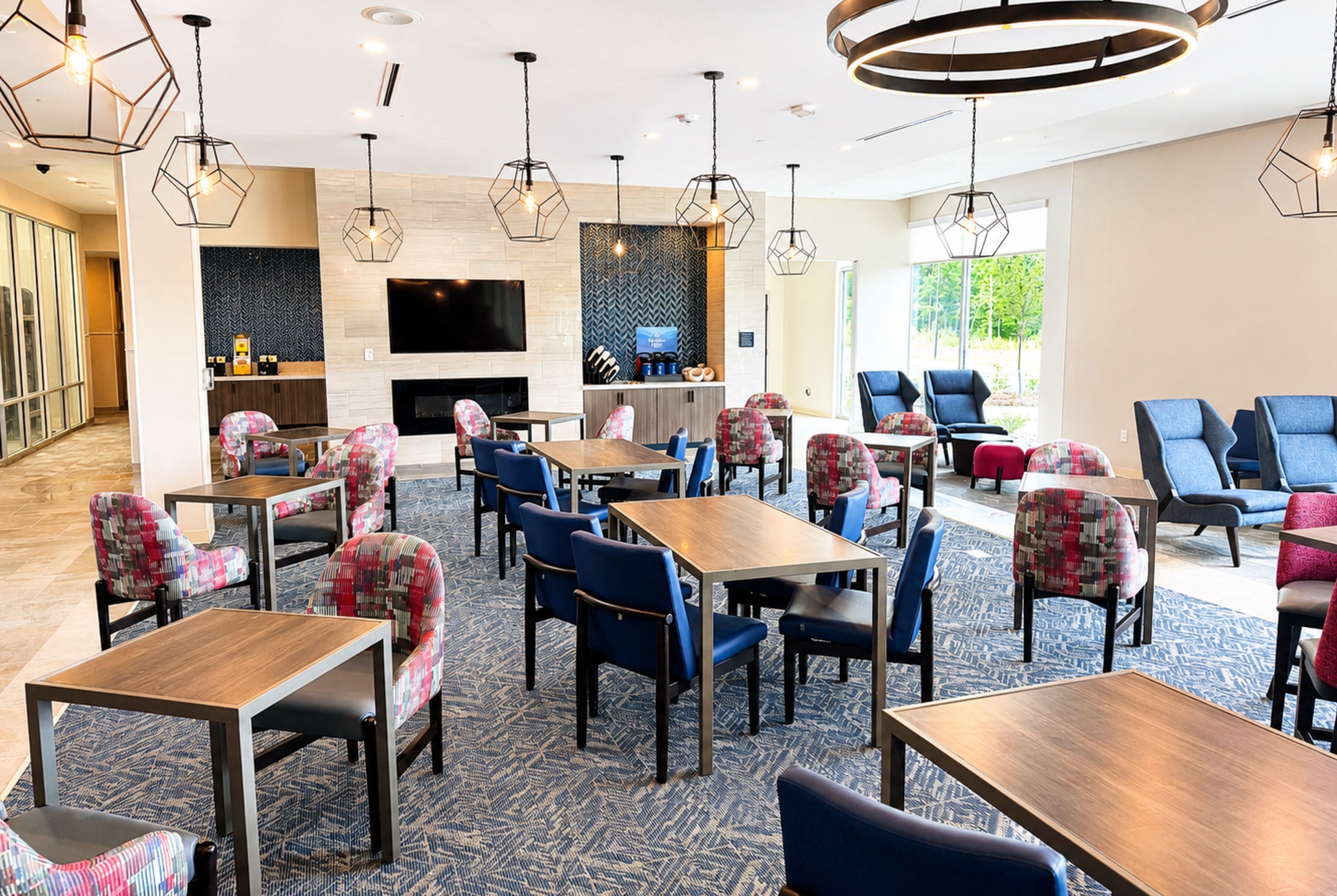 Free breakfast at Hawthorn Extended Stay by Wyndham Mebane in Mebane, North Carolina